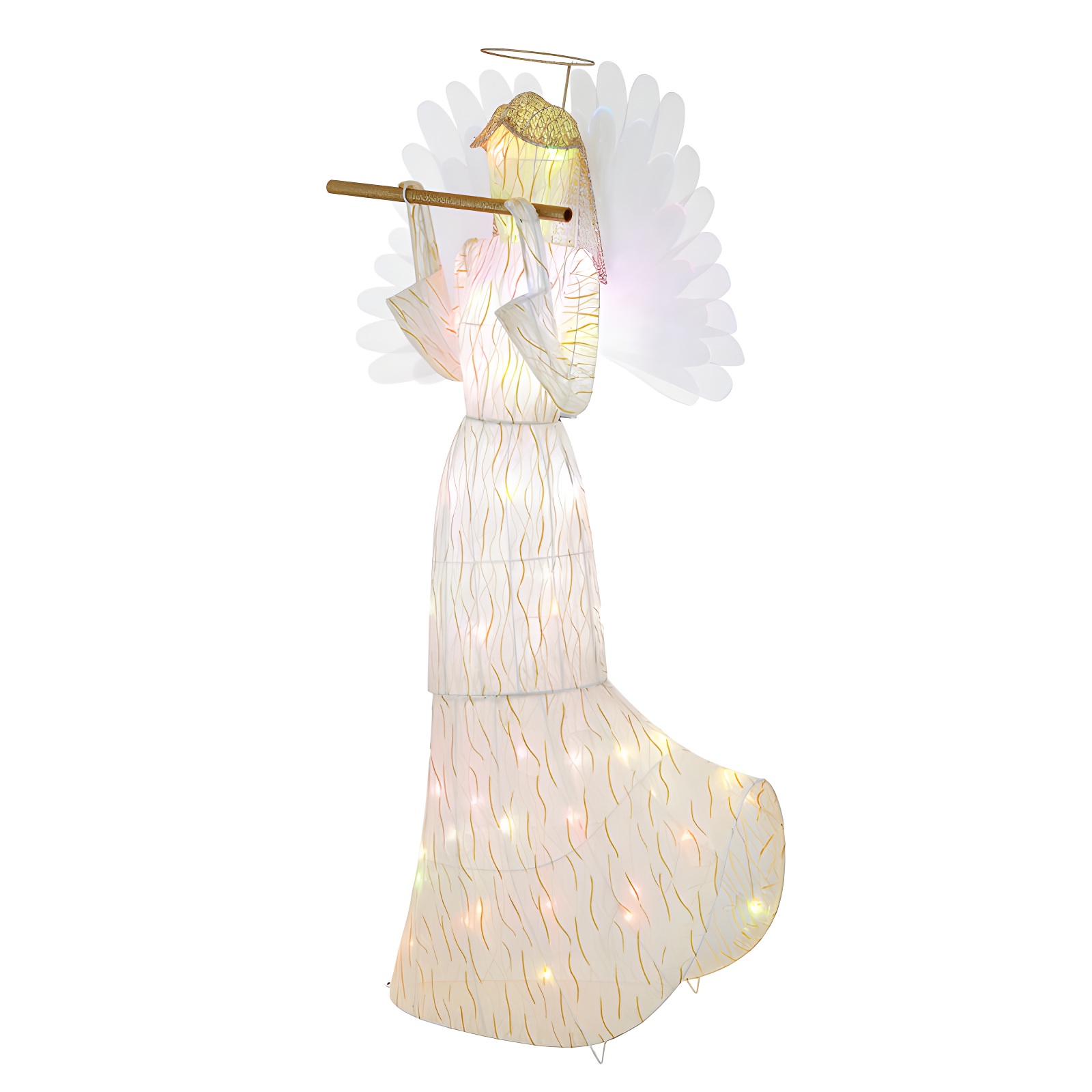 Mr. Christmas 3' Outdoor Animated Fiber-Optic Angel