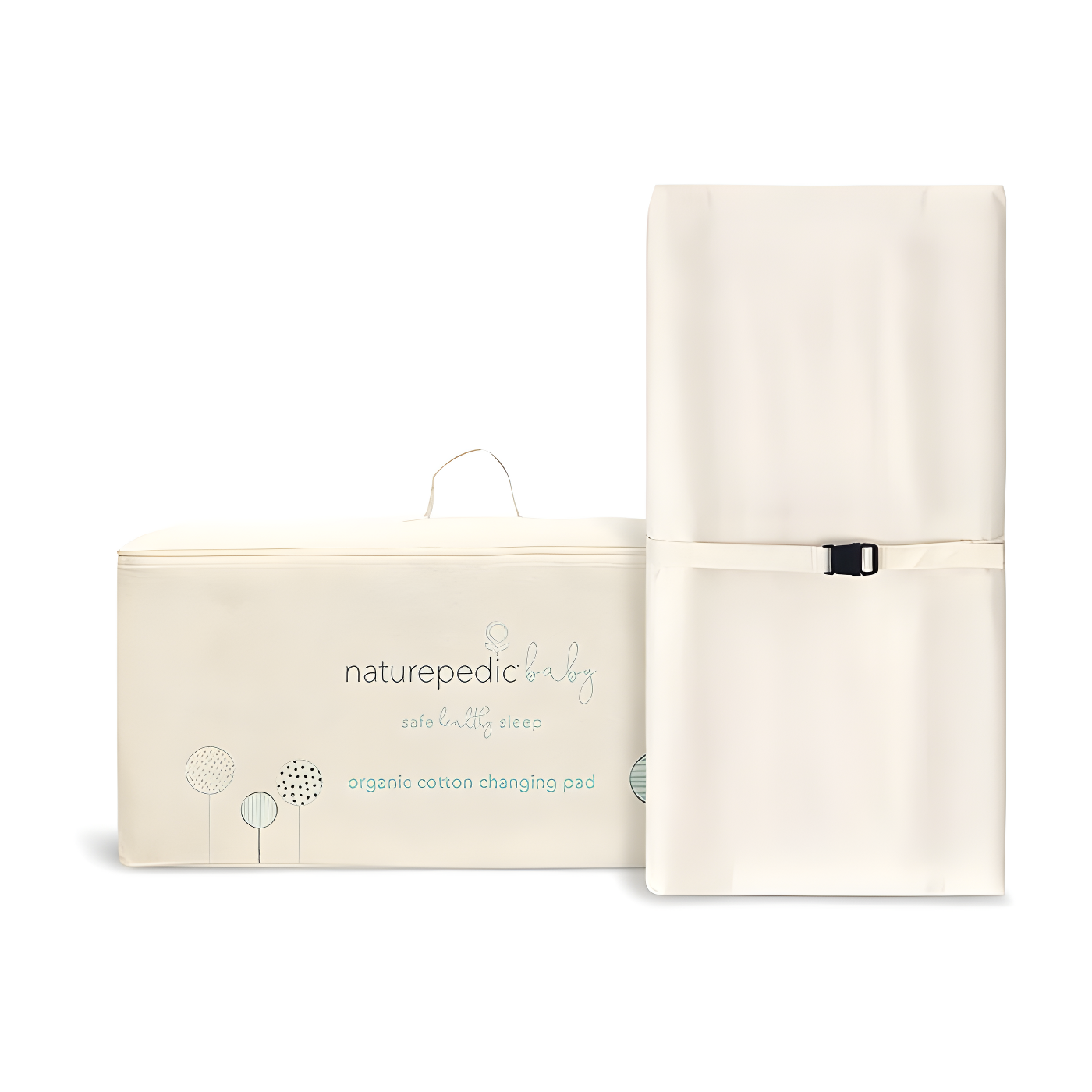 Naturepedic  Organic Cotton Changing Pad - 2 Sided