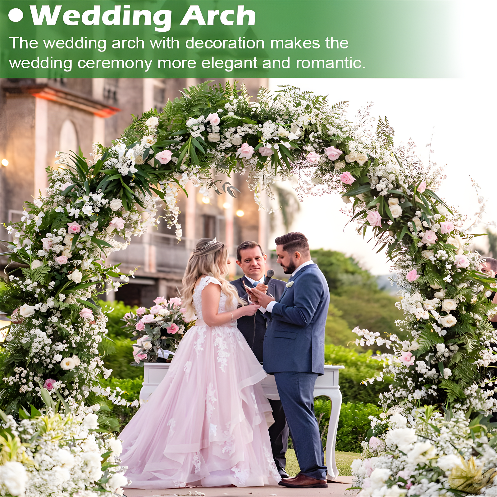 Garden Arch 7.2 Feet Wide By 9.2 Feet High
