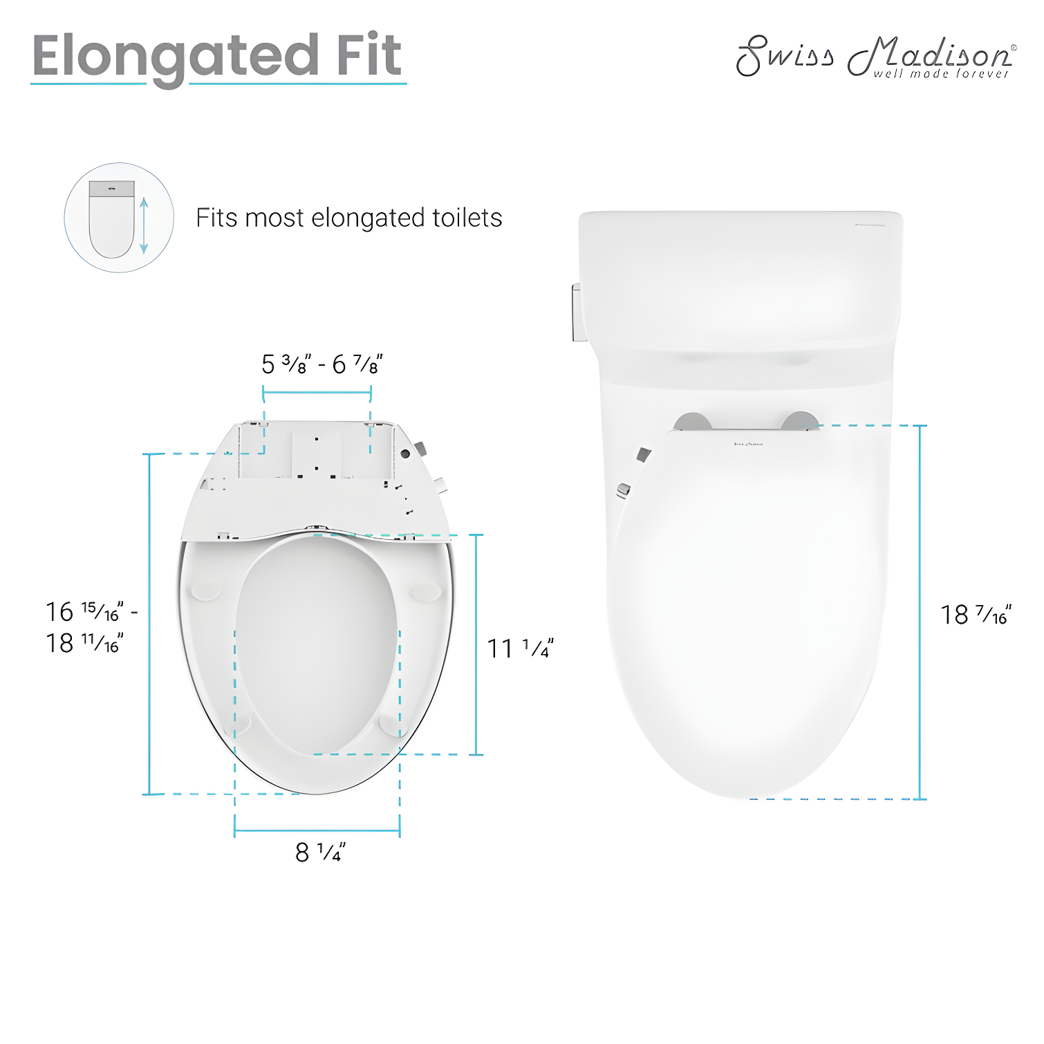 Aqua Non-Electric Smart Toilet Seat Bidet