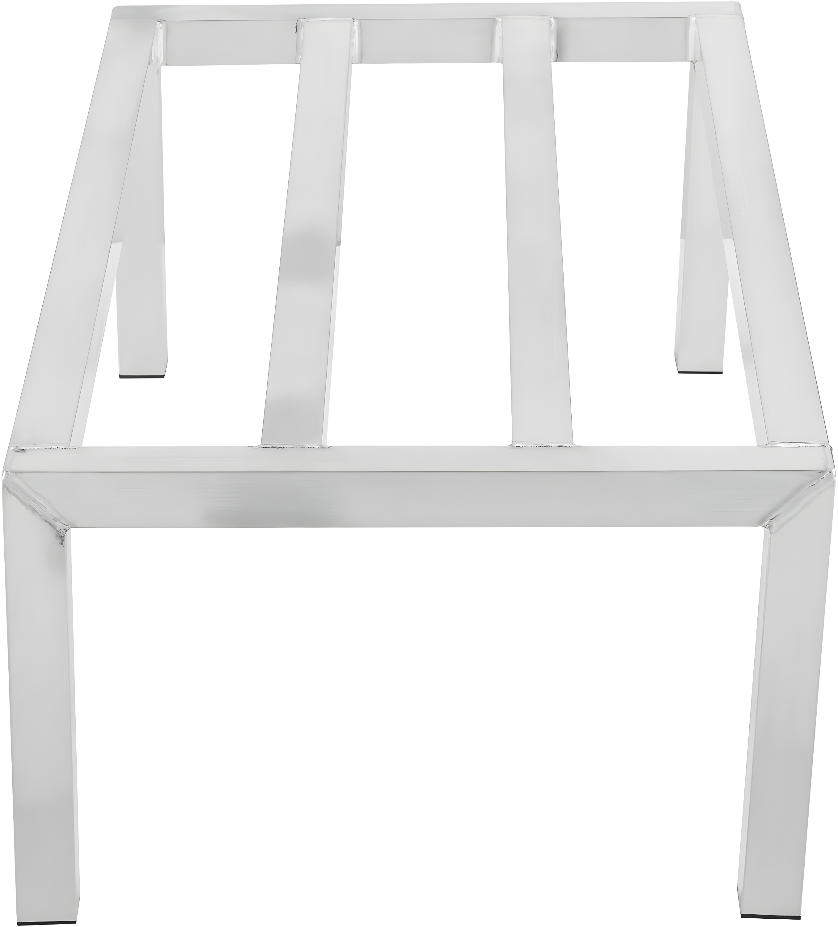 Industrial Aluminum Rectangular Dunnage Rack for Kitchen and Garage