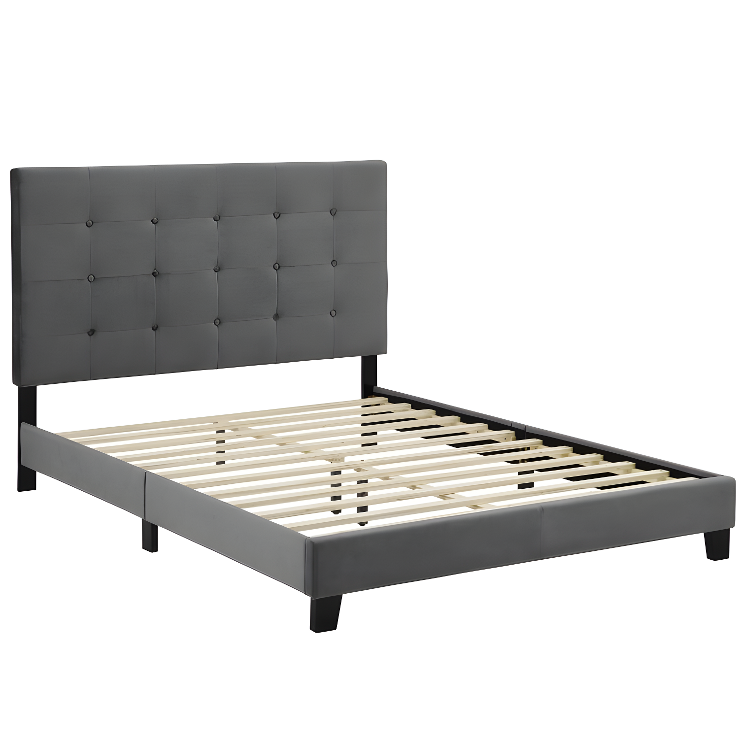Modway Melanie Tufted Button Upholstered Performance Velvet Platform Bed