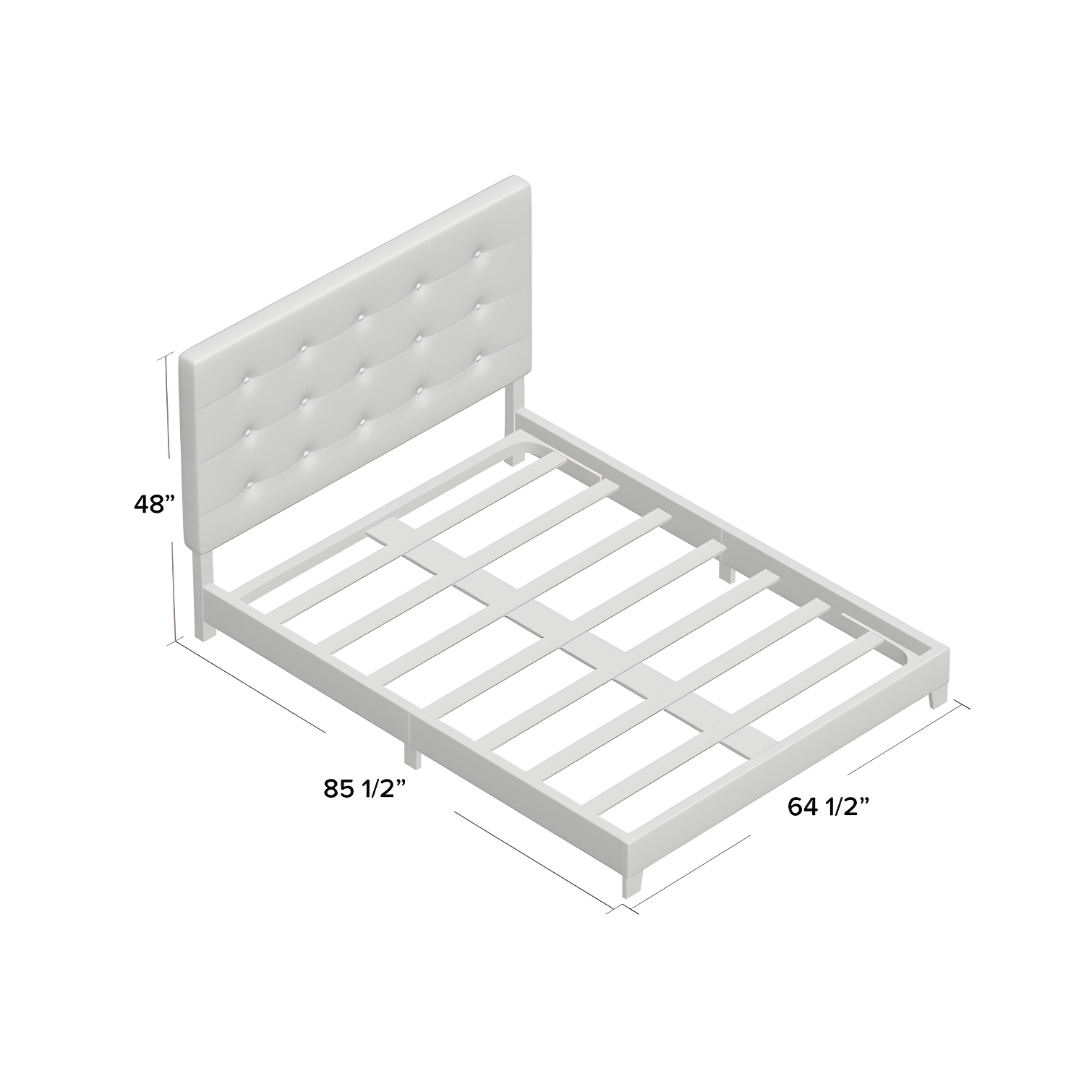 Modway Melanie Tufted Button Upholstered Performance Velvet Platform Bed