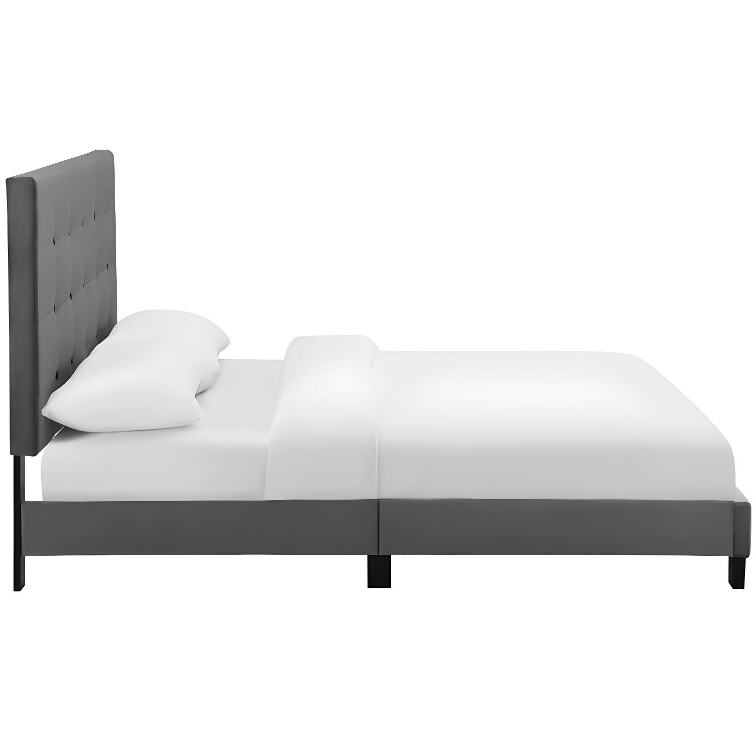 Modway Melanie Tufted Button Upholstered Performance Velvet Platform Bed