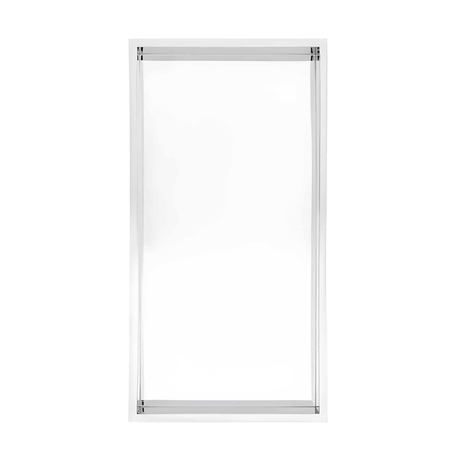 Voltaire 12" x 24" Stainless Steel Single Shelf Wall Niche