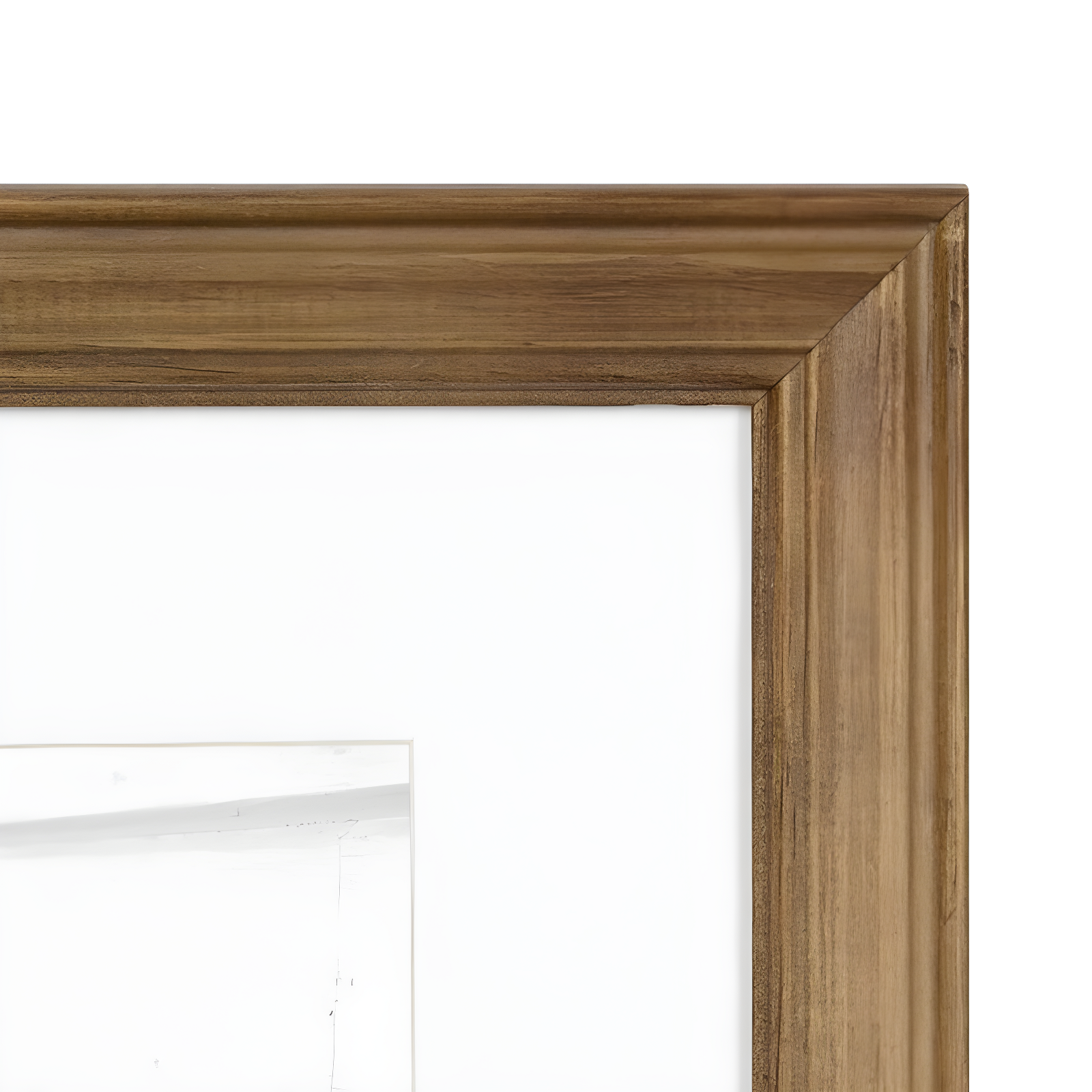 10pc Bordeaux Frame Box Set Natural: Wall Gallery Kit, Wood Shelves, Multi-Size Frames - Kate & Laurel All Things Decor