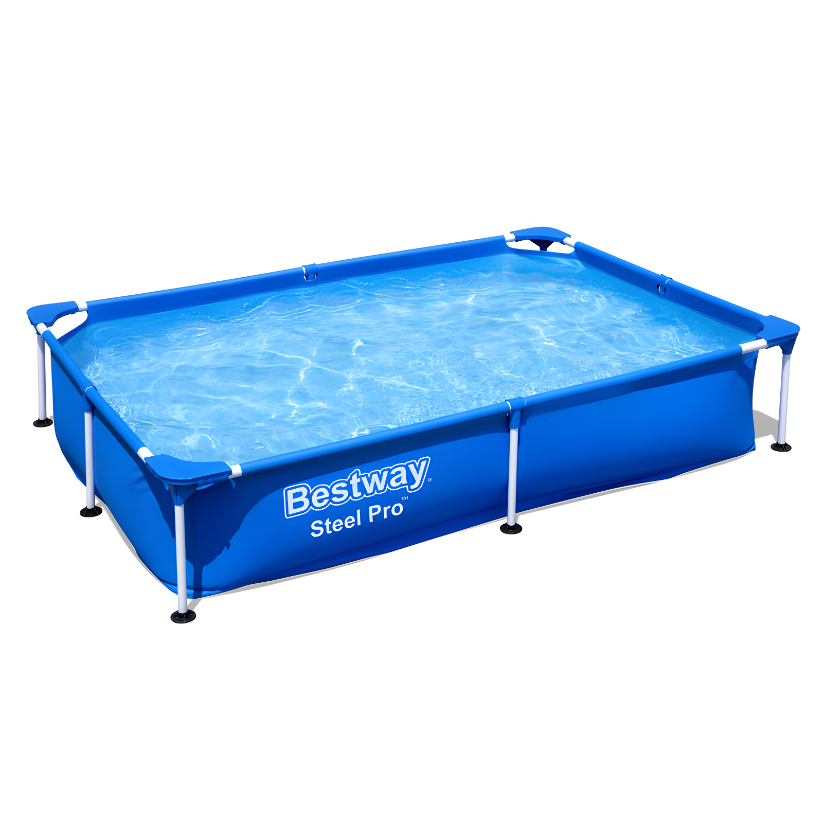 Bestway Bestway Steel Pro Rectangular Above Ground Swimming Pool Set
