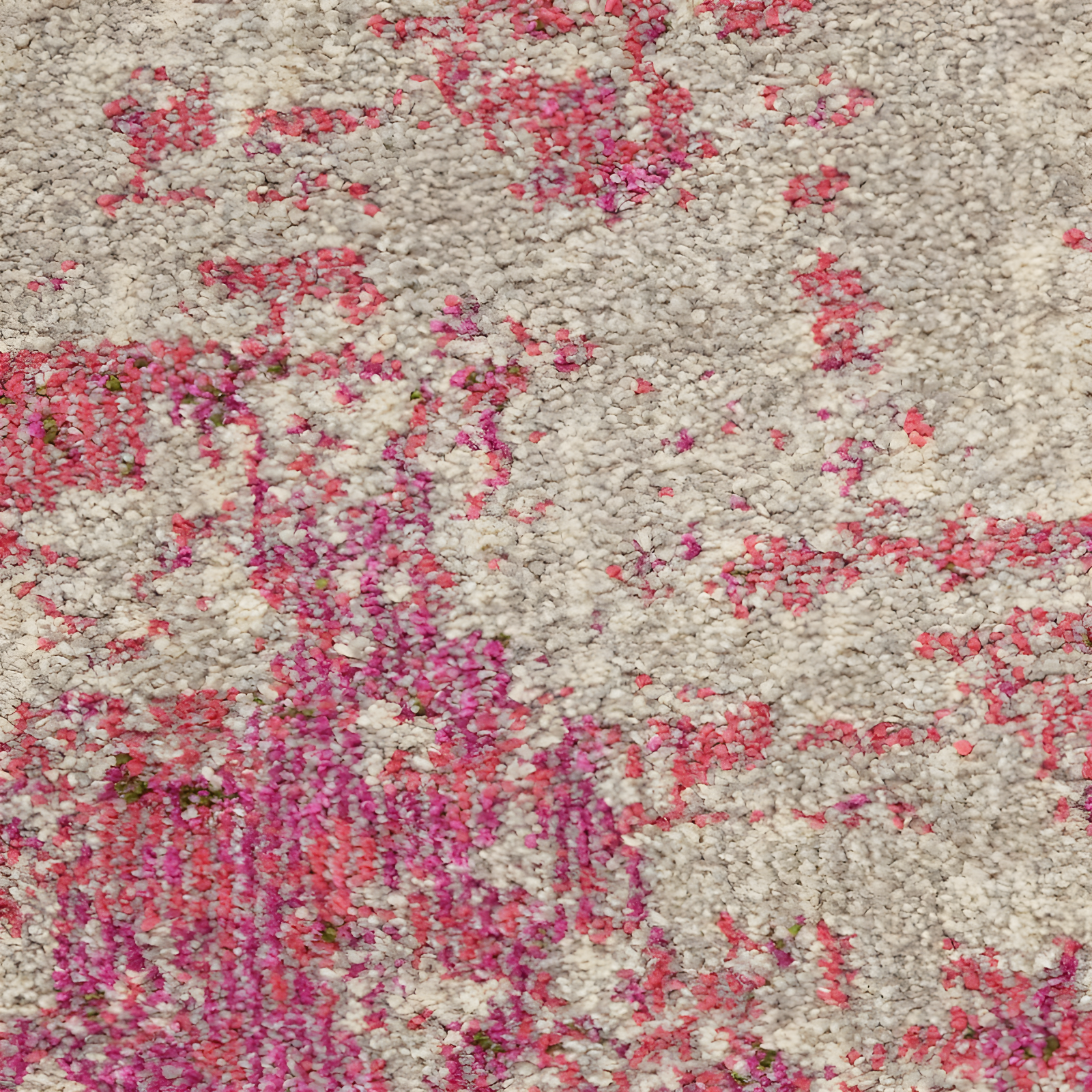 Celestial CES02 Area Rug Colorful Contemporary Abstract By Nourison Ivory/Pink 2'2" x 3'9"