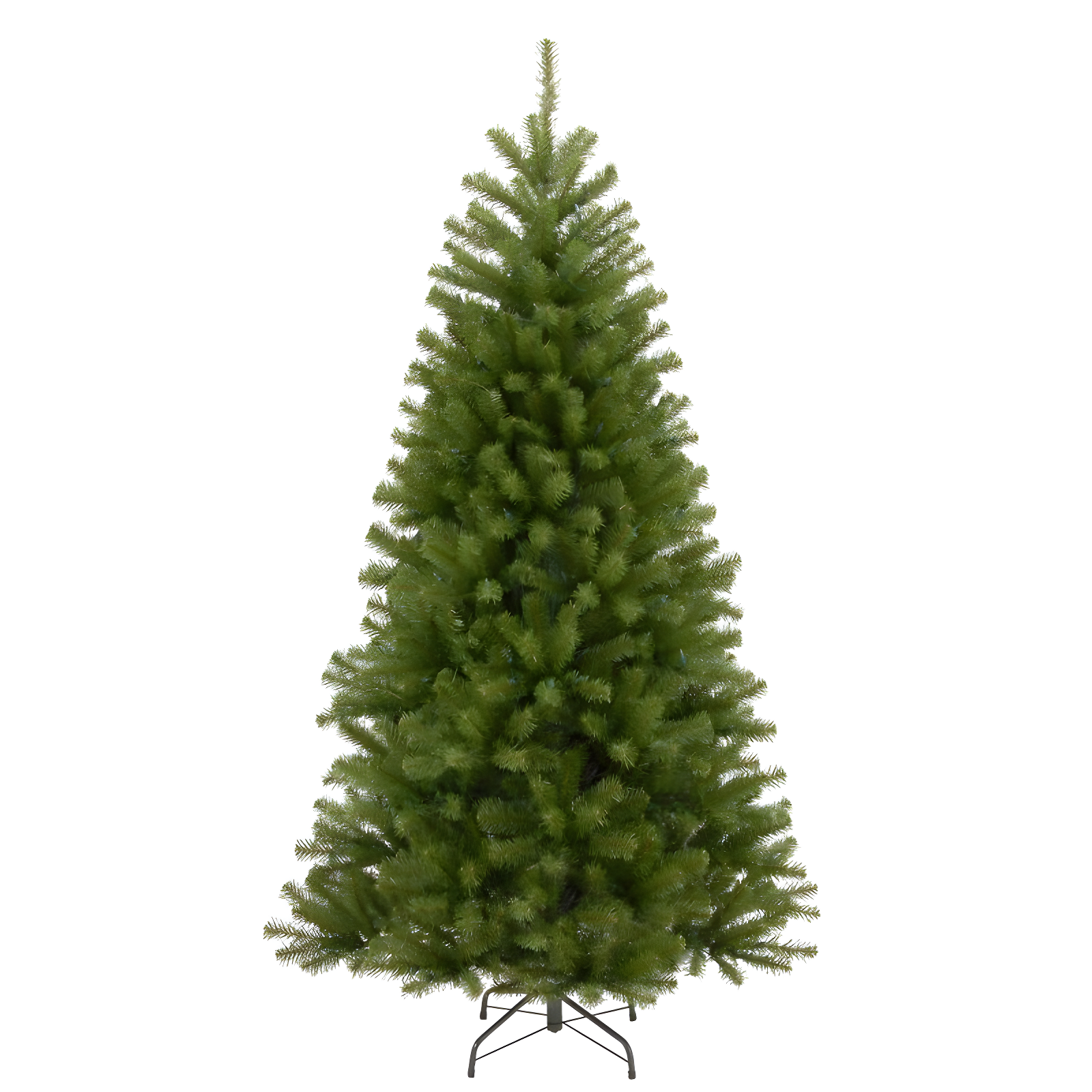 7.5' Unlit Hinged North Valley Spruce Artificial Christmas Tree - National Tree Company