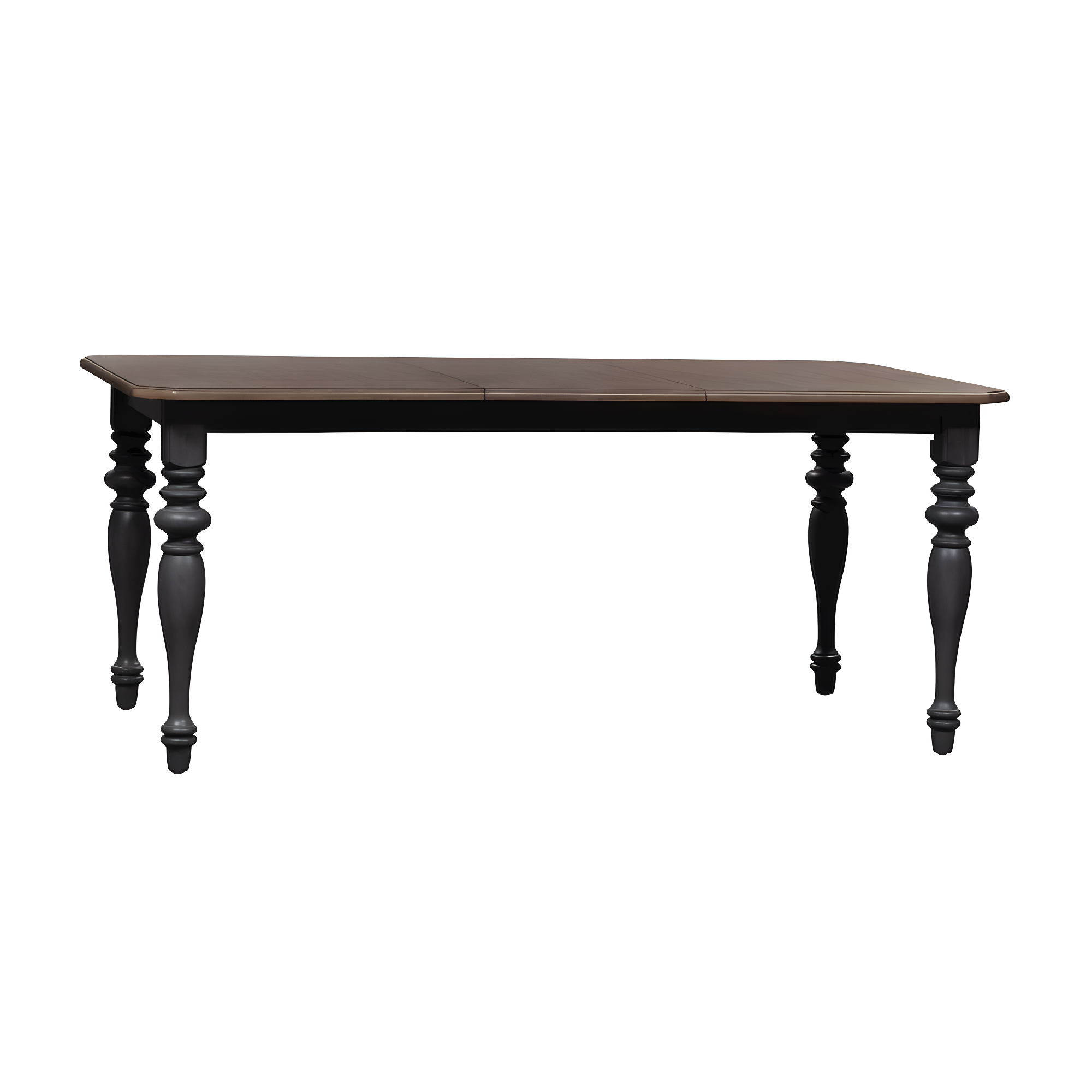 Liberty Furniture Industries Ocean Isle Slate and Weathered Pine 7 Piece Rectangular Table Set