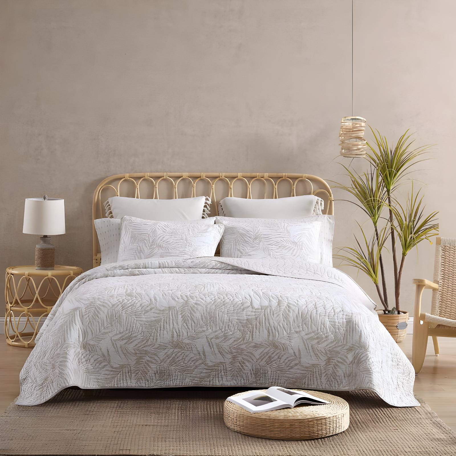 Tommy Bahama Home Tommy Bahama Palmday Cotton Reversible Quilt Set