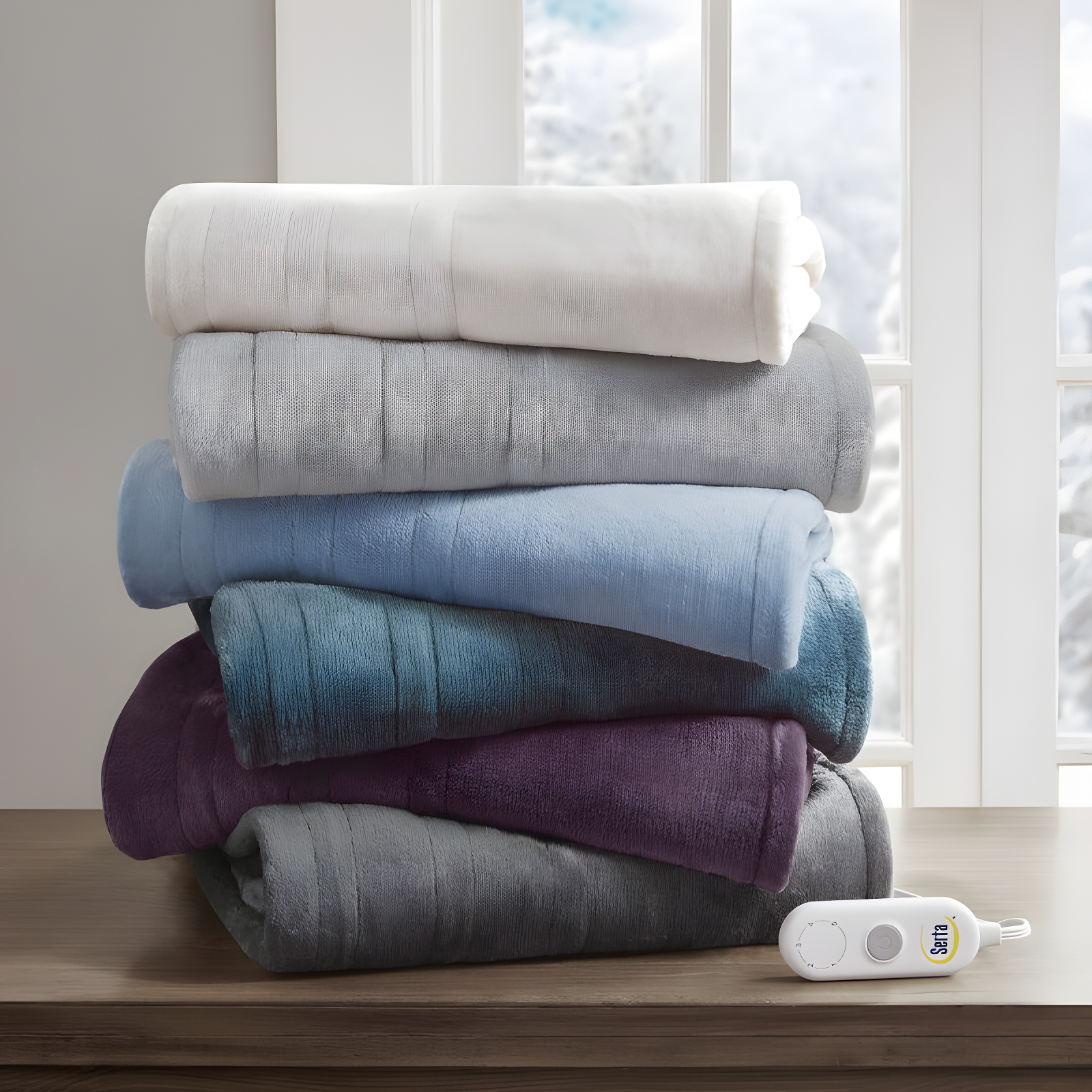 Serta Serta Plush Heated Throw