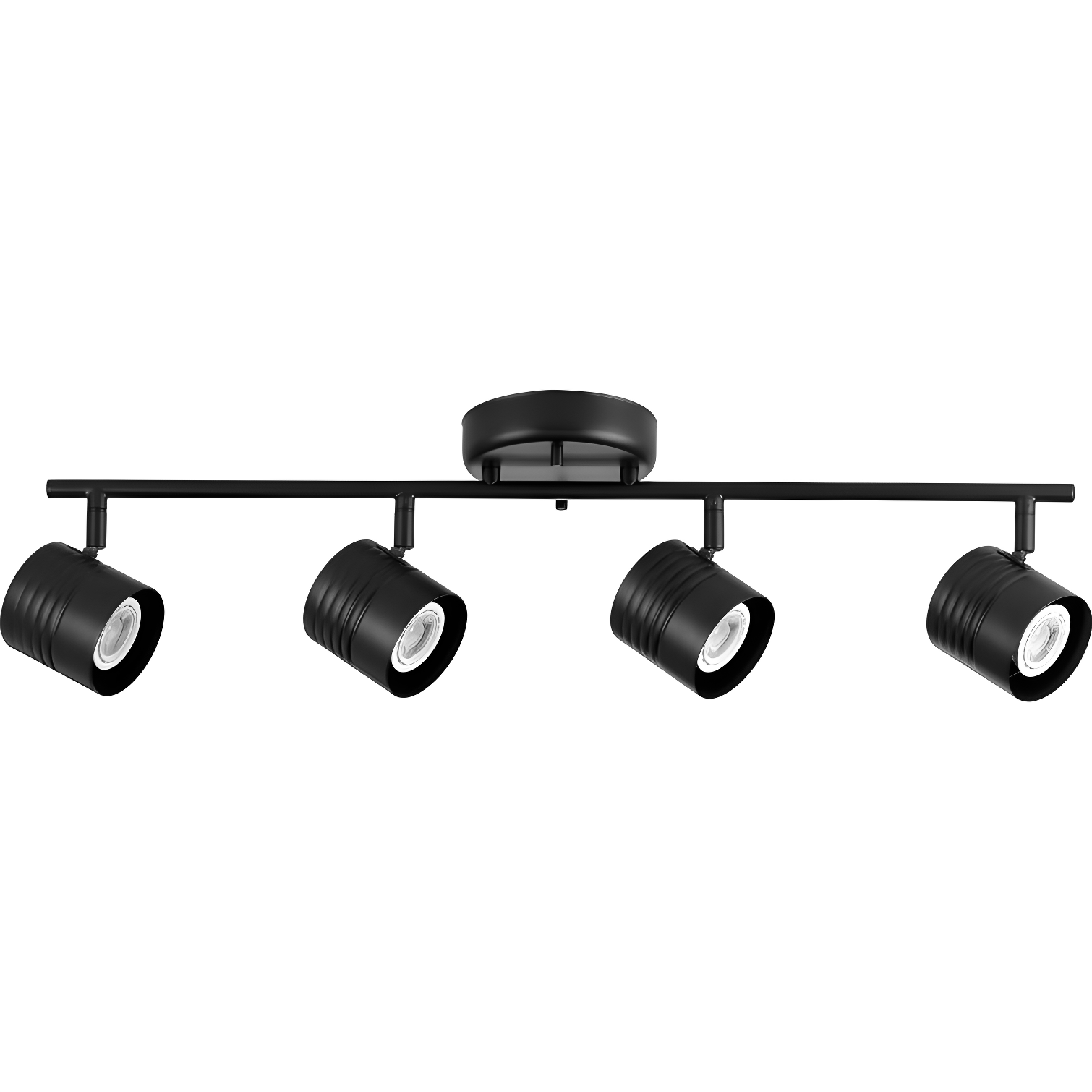 Black Four-Head Track Metal