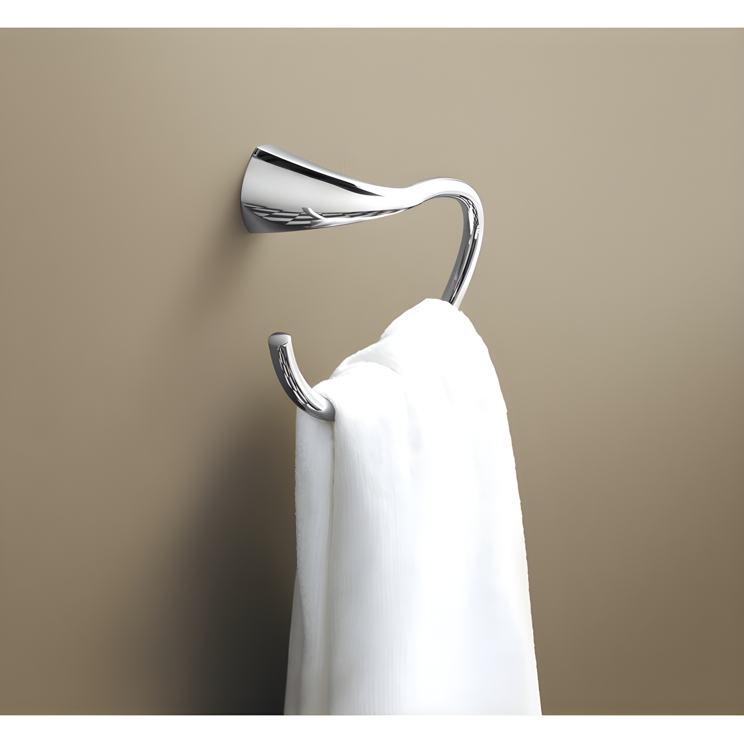 Alteo Wall Mounted Towel Ring for Bathroom, Metal Bathroom Hand Towel Ring