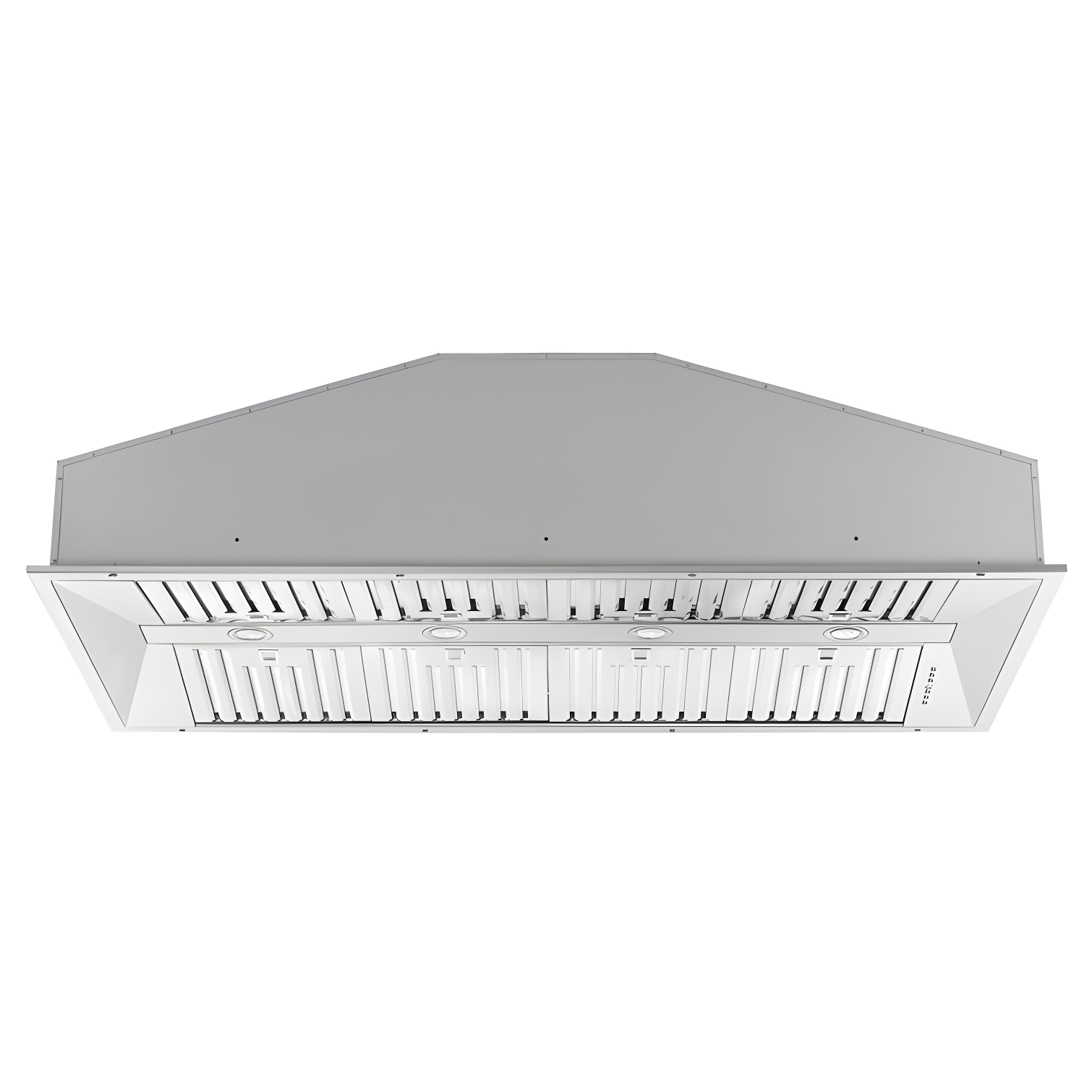 Forno Altilia 60-inch Insert Range Hood, 1200 CFM Double Motor, 4 Speed Control, All Stainless Steel FRHRE5337-60