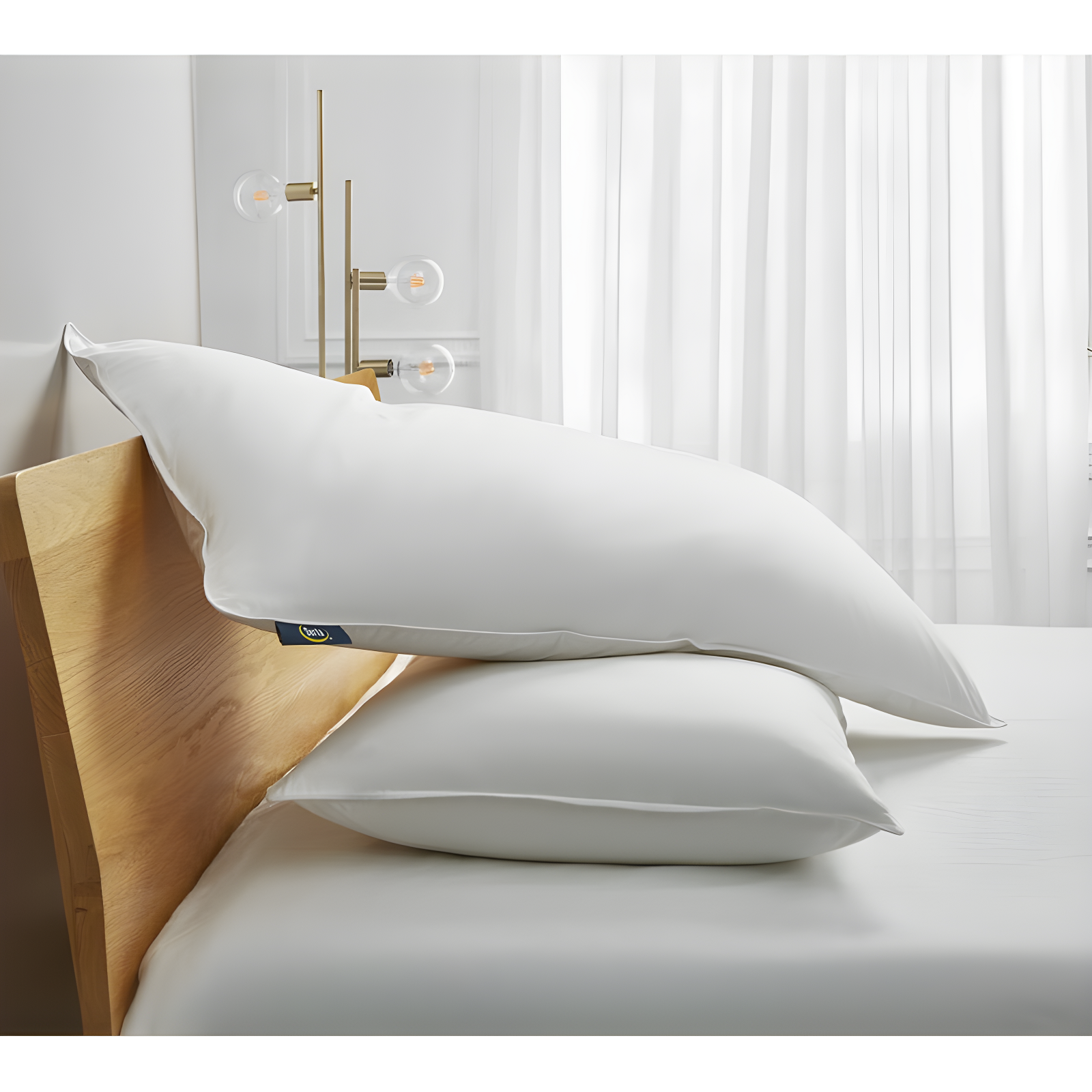 Serta 233 Thread Medium Down Blend Bed Pillow