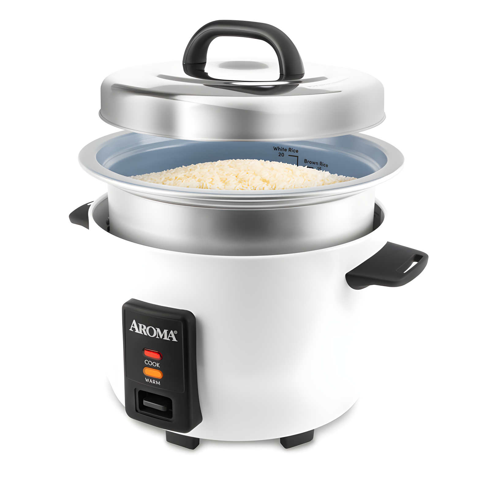 Aroma 40-Cup Commercial Rice Cooker And Warmer