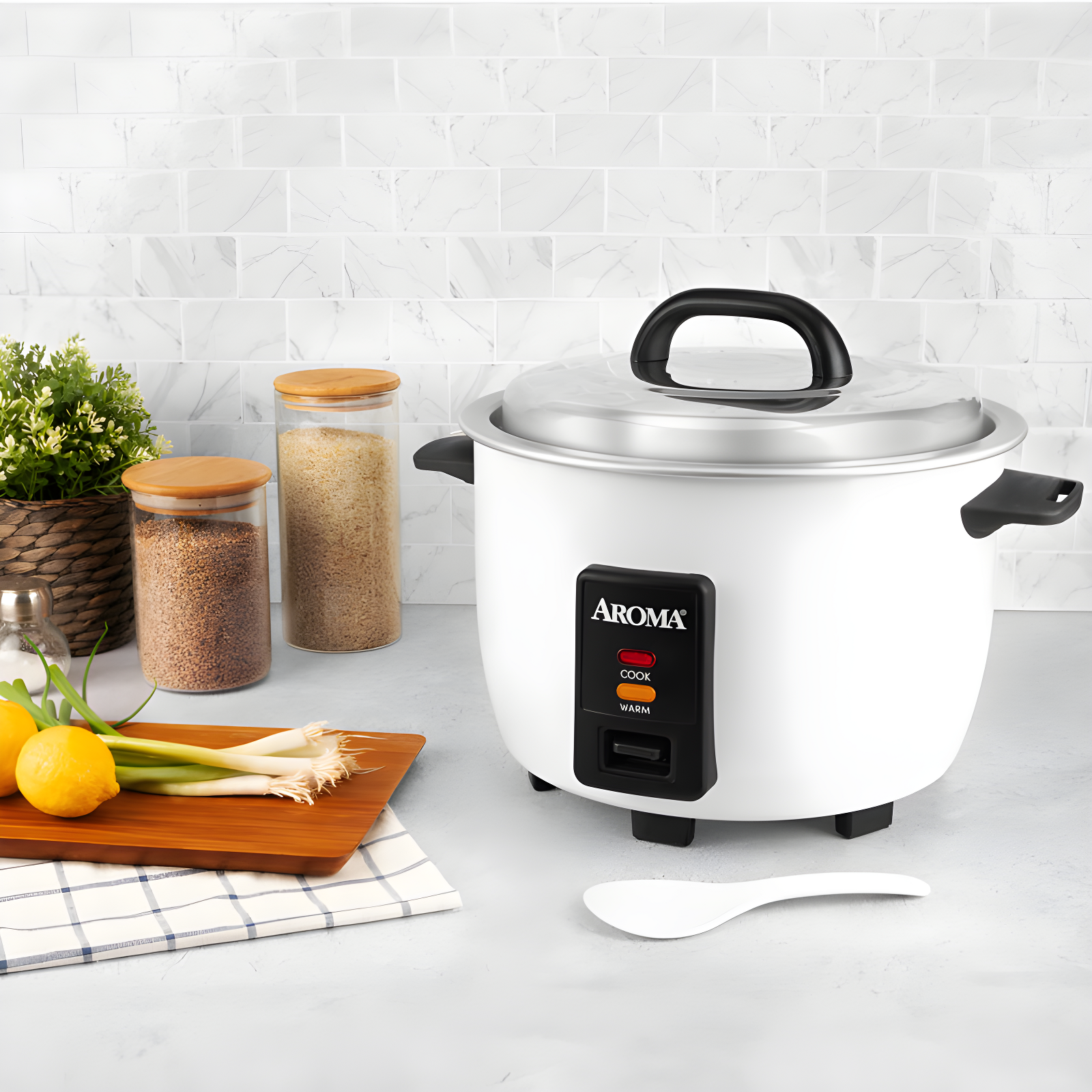 Aroma 40-Cup Commercial Rice Cooker And Warmer
