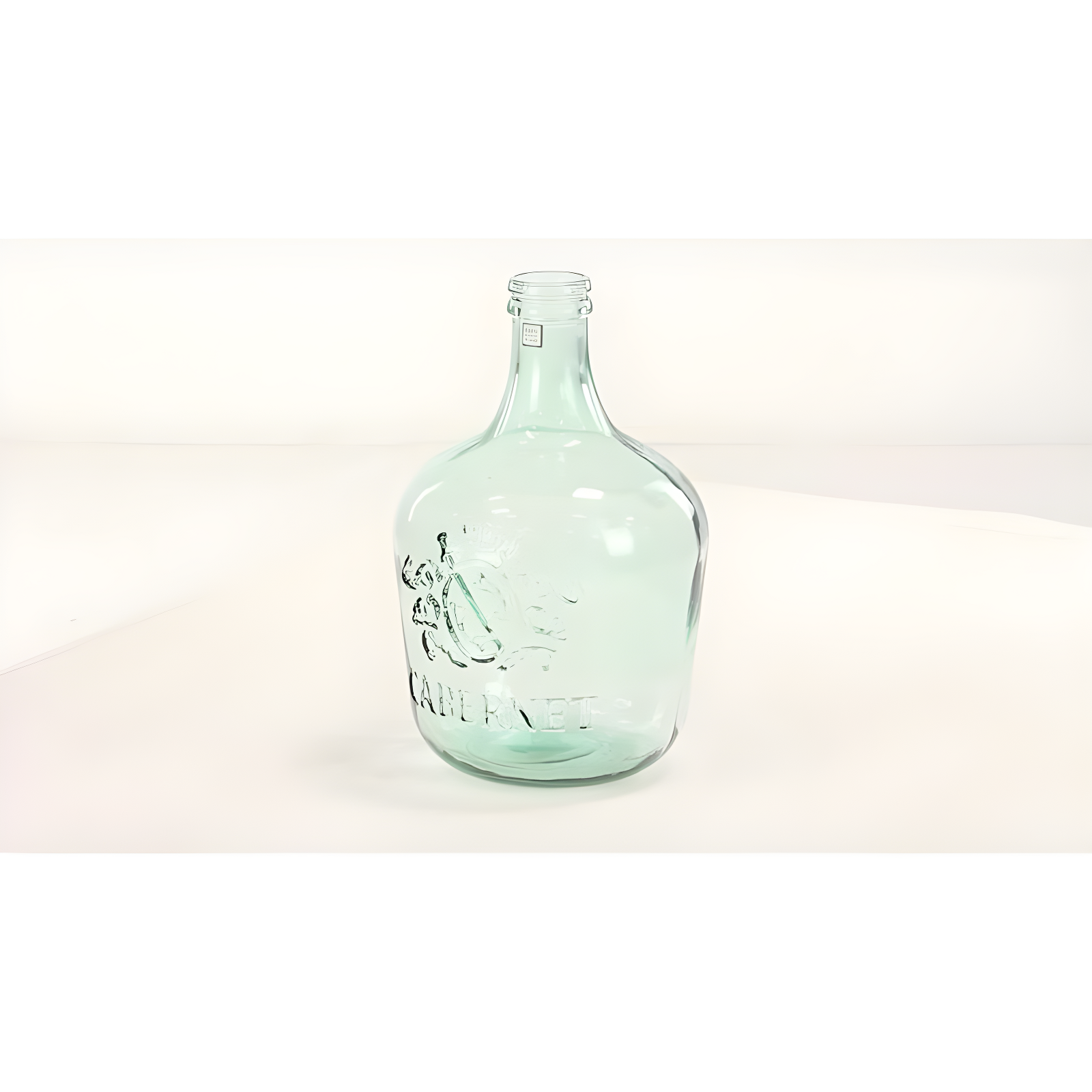 Contemporary Glass Jug Vase (17") - Olivia & May