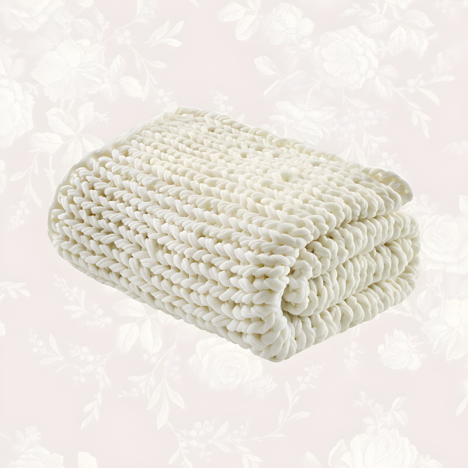 Kelly Clarkson Home Madison Hand Made Chunky Double Knit Throw Blanket