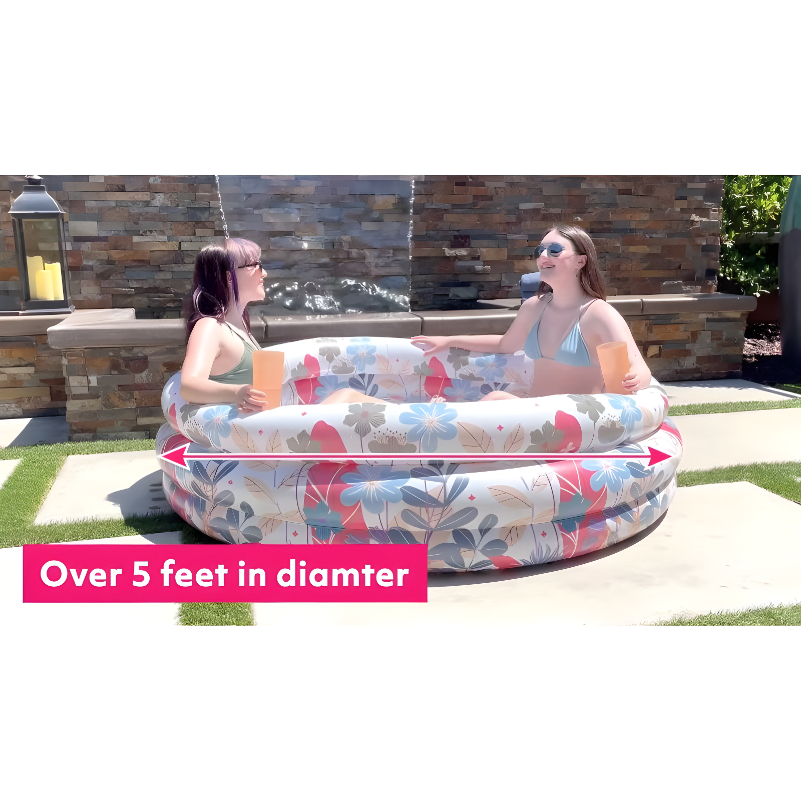 Poolmaster Summer Garden Inflatable Swimming Pool