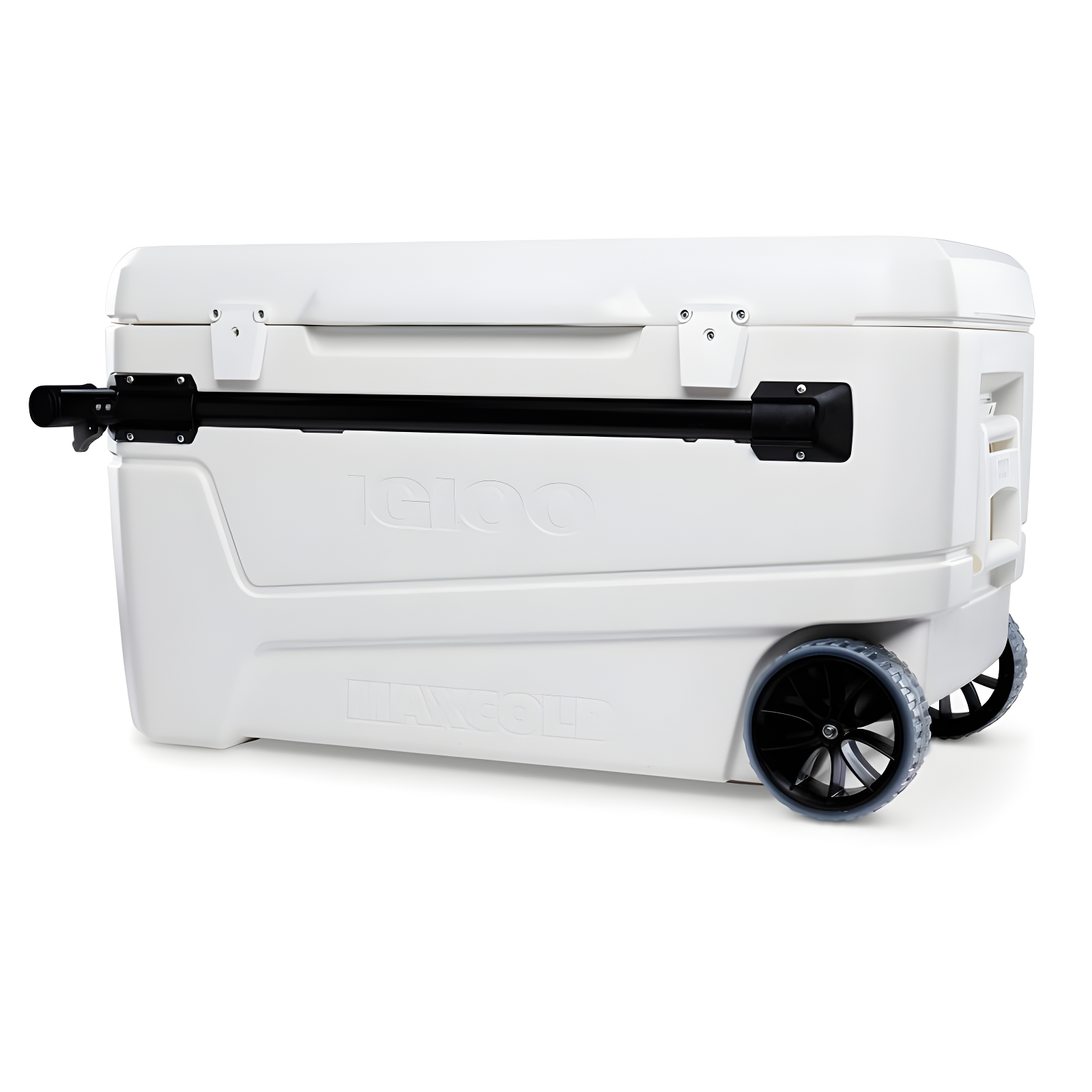 Igloo Glide Pro Hard Sided 110qt Portable Cooler - White