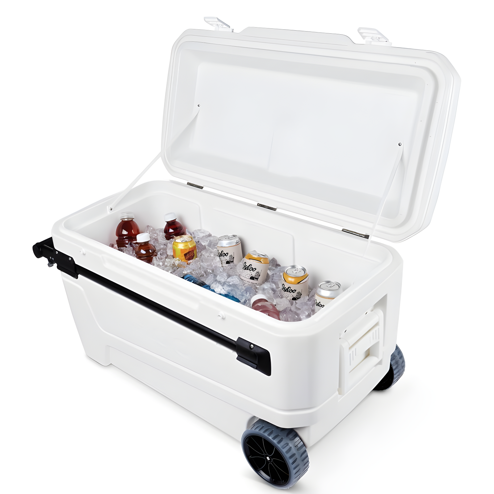 Igloo Glide Pro Hard Sided 110qt Portable Cooler - White