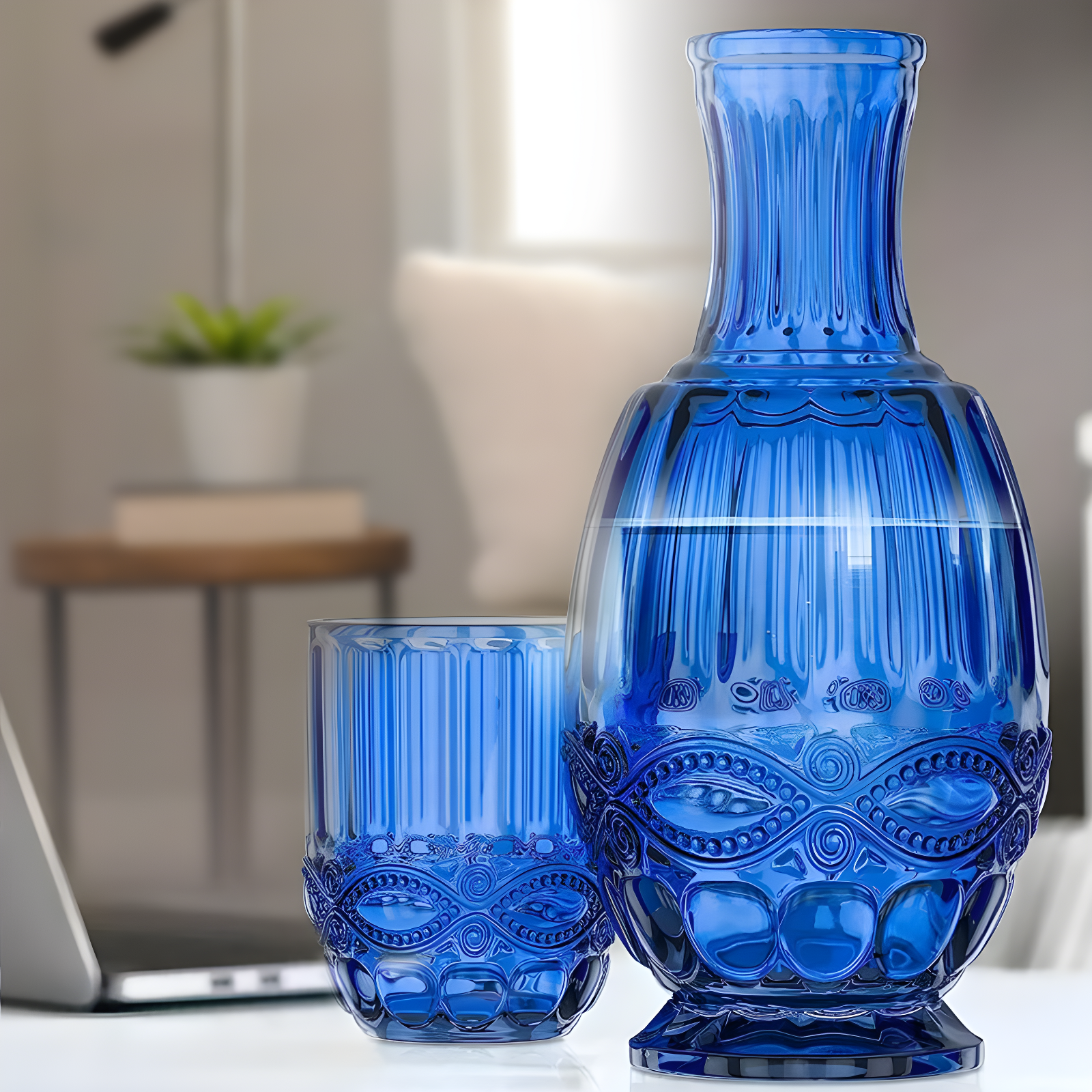 2-Piece Carafe and Cup Set