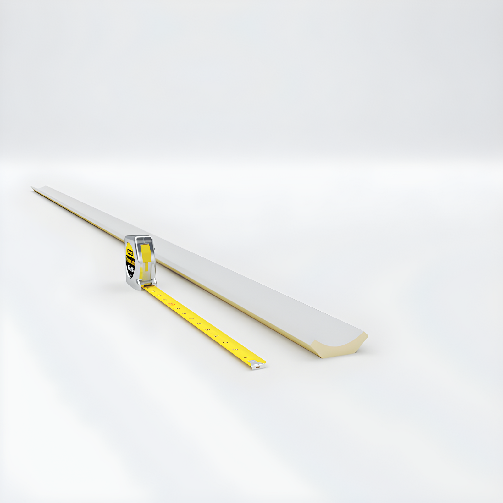 Ekena Millwork 2"H x 1 7/8"P x 2 3/4"F x 94 1/2"L Reece Traditional Smooth Crown Moulding