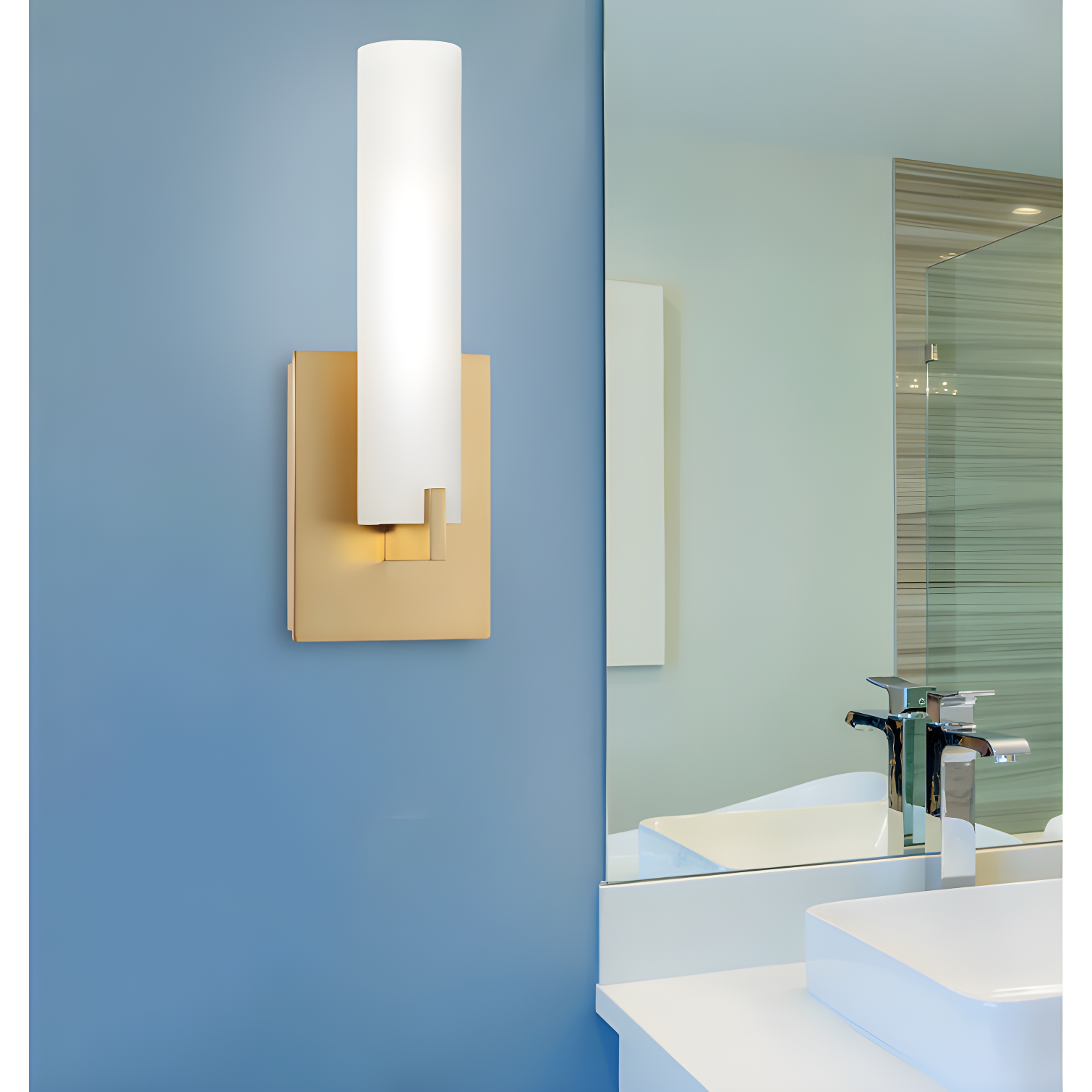 Armiah Aluminum Armed Sconce