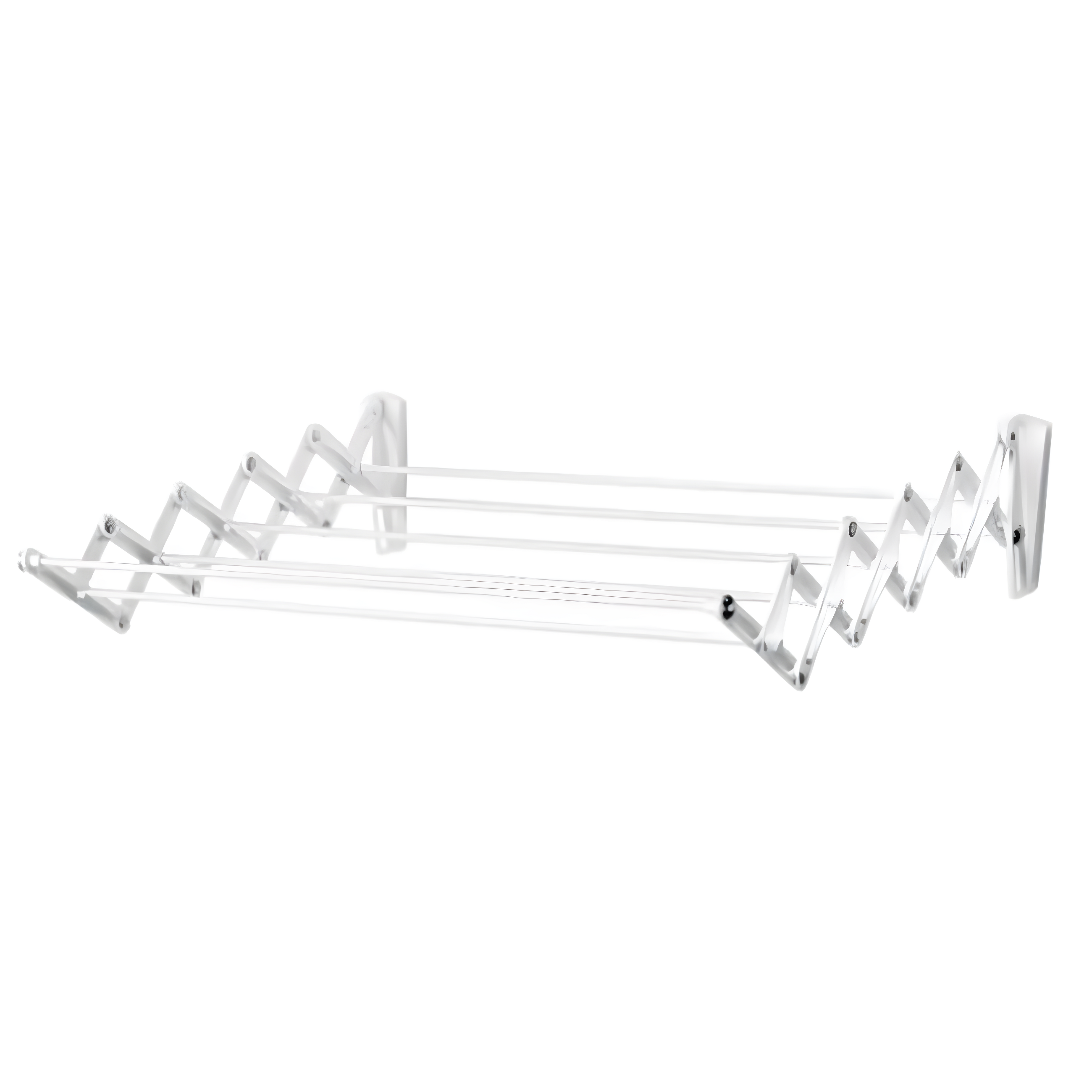Polder 24 in. H x 24 in. W x 18 in. D Steel Clothes Drying Rack