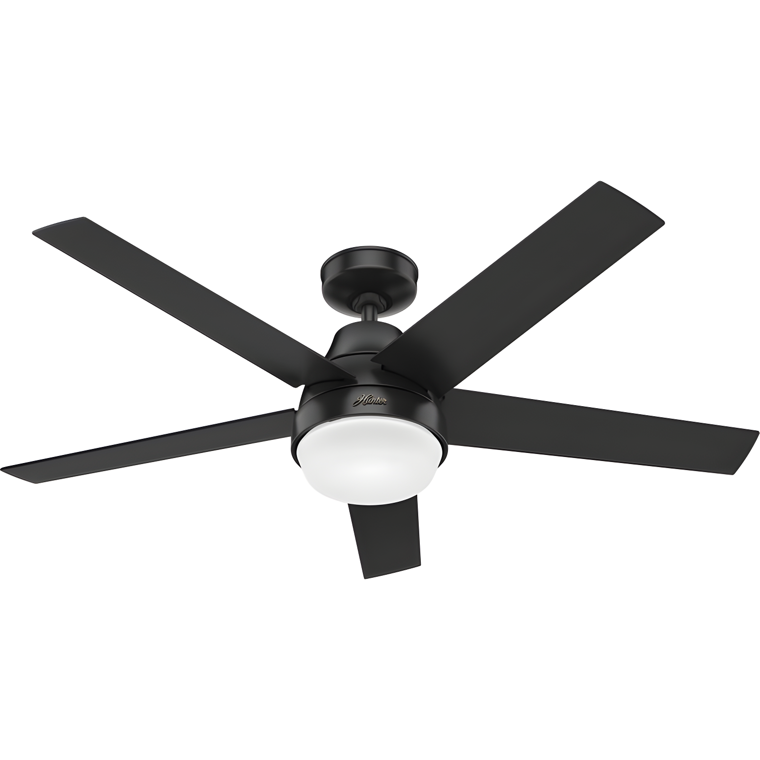 52" Aerodyne 5 - Blade Smart Standard Ceiling Fan with Lights and Remote
