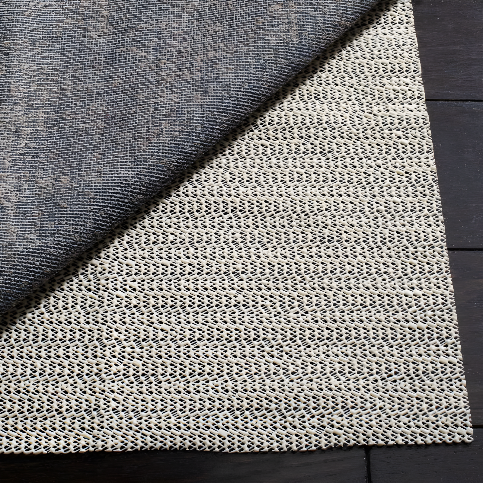 Ultra Pad PAD121 Power Loomed Indoor Rug Pad - White - 6' x 6' - Safavieh