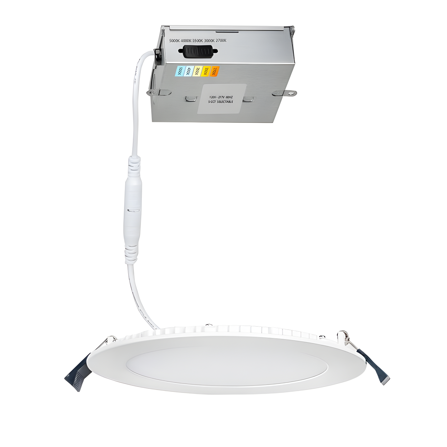 Lotos Selectable Color Temperature Dimmable Air-Tight IC Rated LED Canless Recessed Lighting Kit