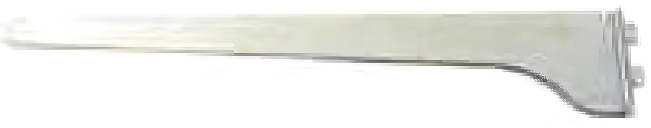 Knape & Vogt White Steel Bracket 16 Ga. 16 in. L 160 lb