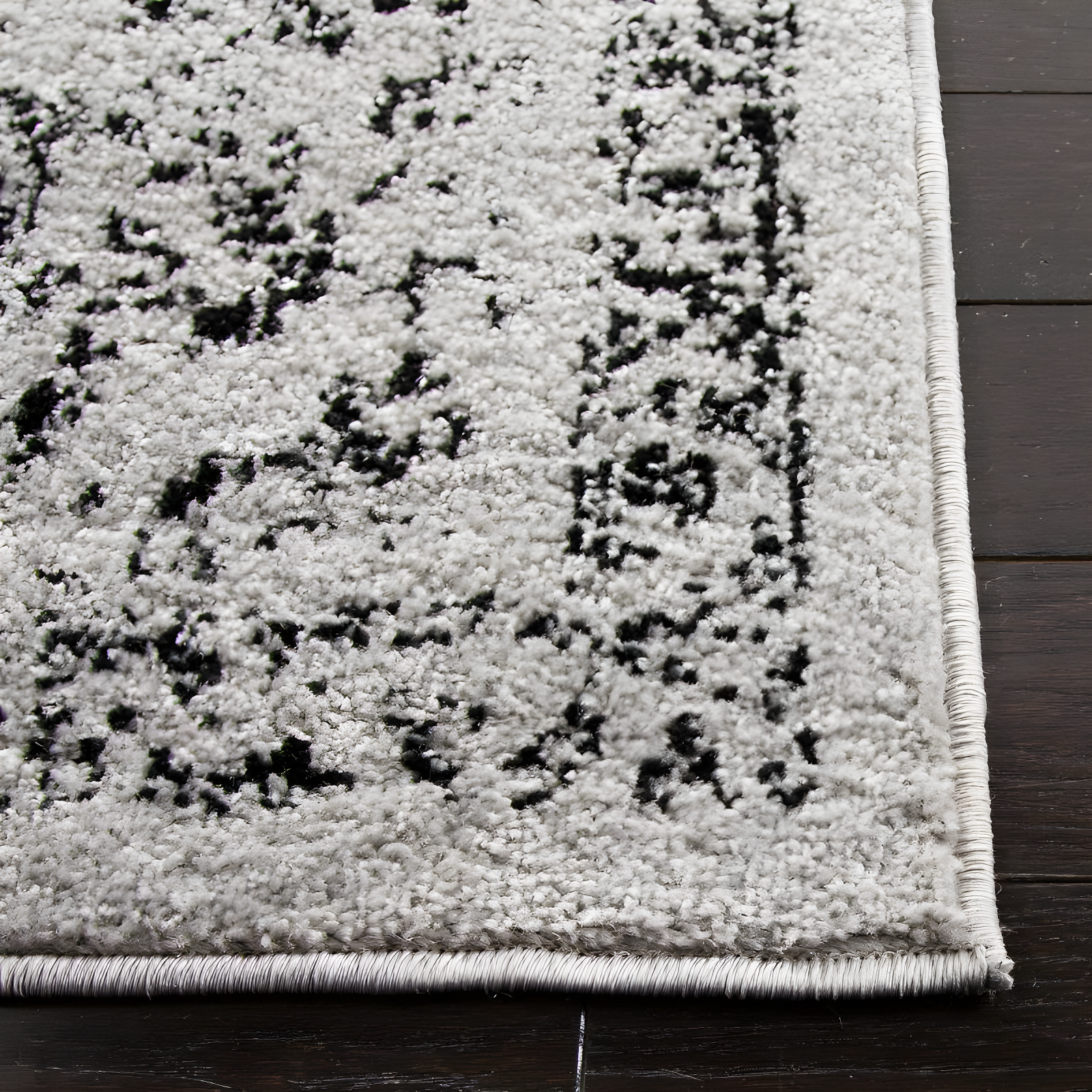 Adirondack ADR109 Machine Made Indoor Area Rug - Grey/Black - 9'x12' - Safavieh