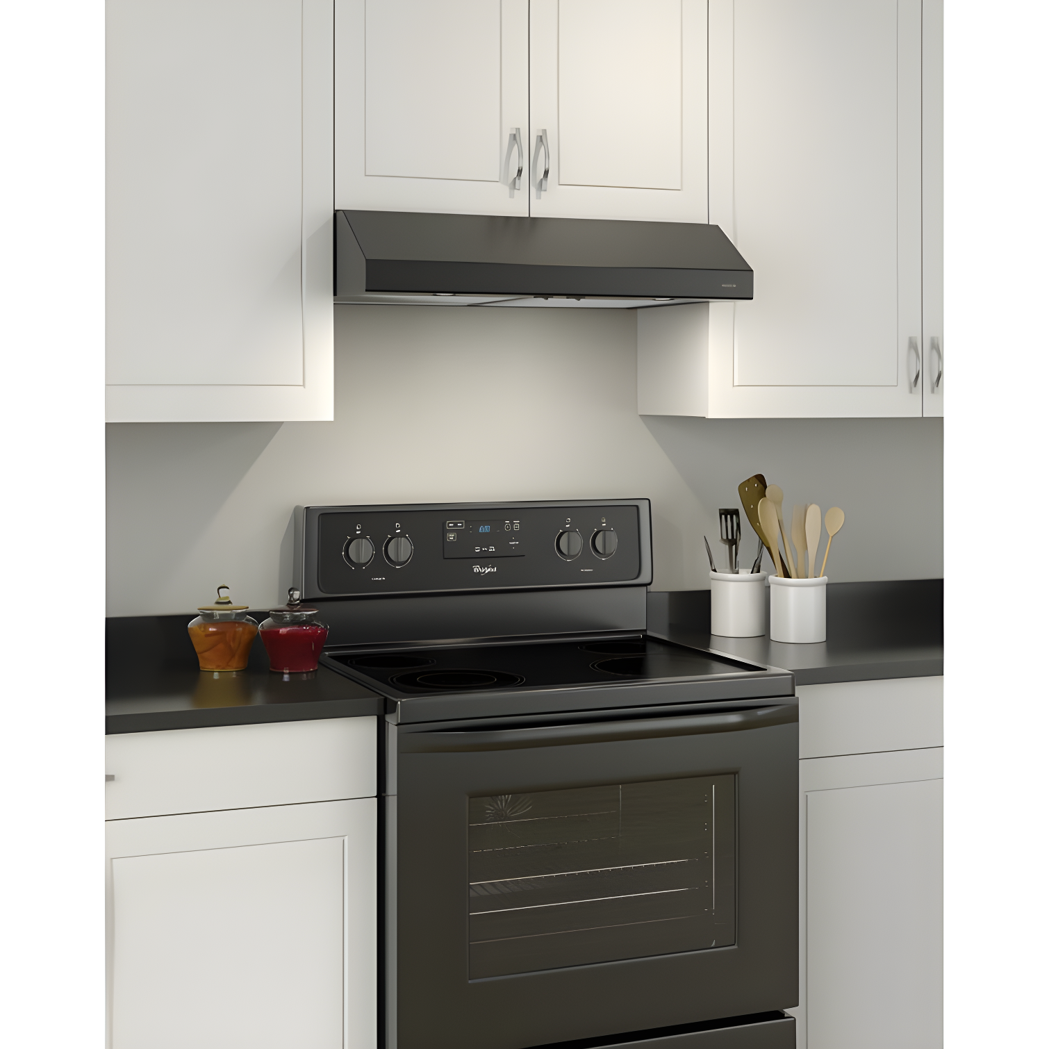 Broan NuTone 24" Steel 250 CFM Convertible Under Cabinet Range Hood with Mesh Filter