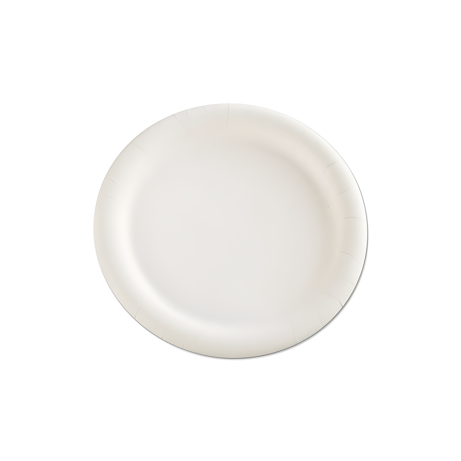 AJM Packaging Corporation Premium Coated Paper Plates, 9" dia, White, 125/Pack, 4 Packs/Carton