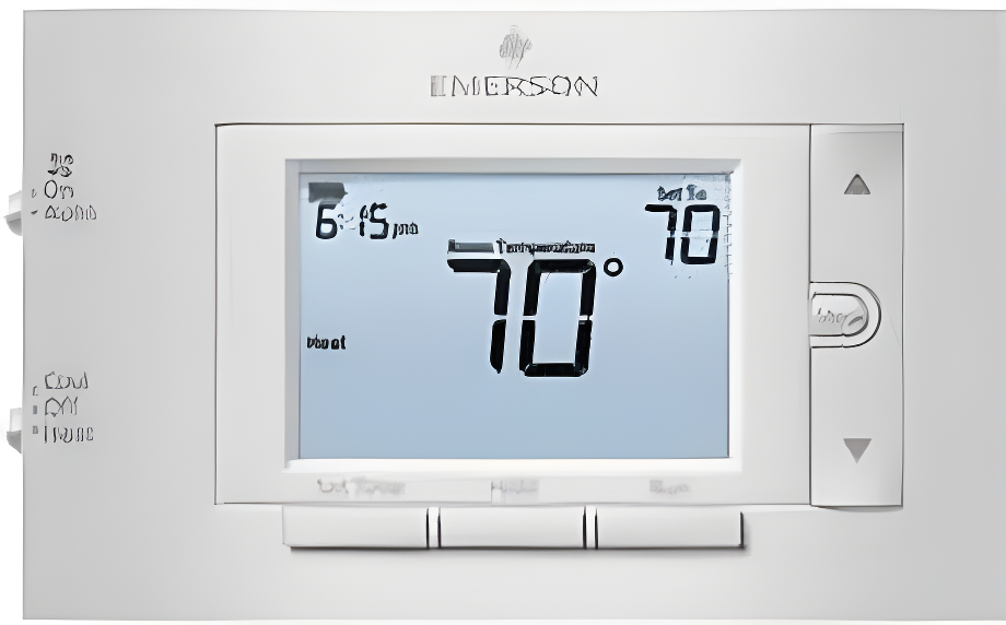 White-Rodgers 80 Series Digital Programmable Thermostat, White Thermostat