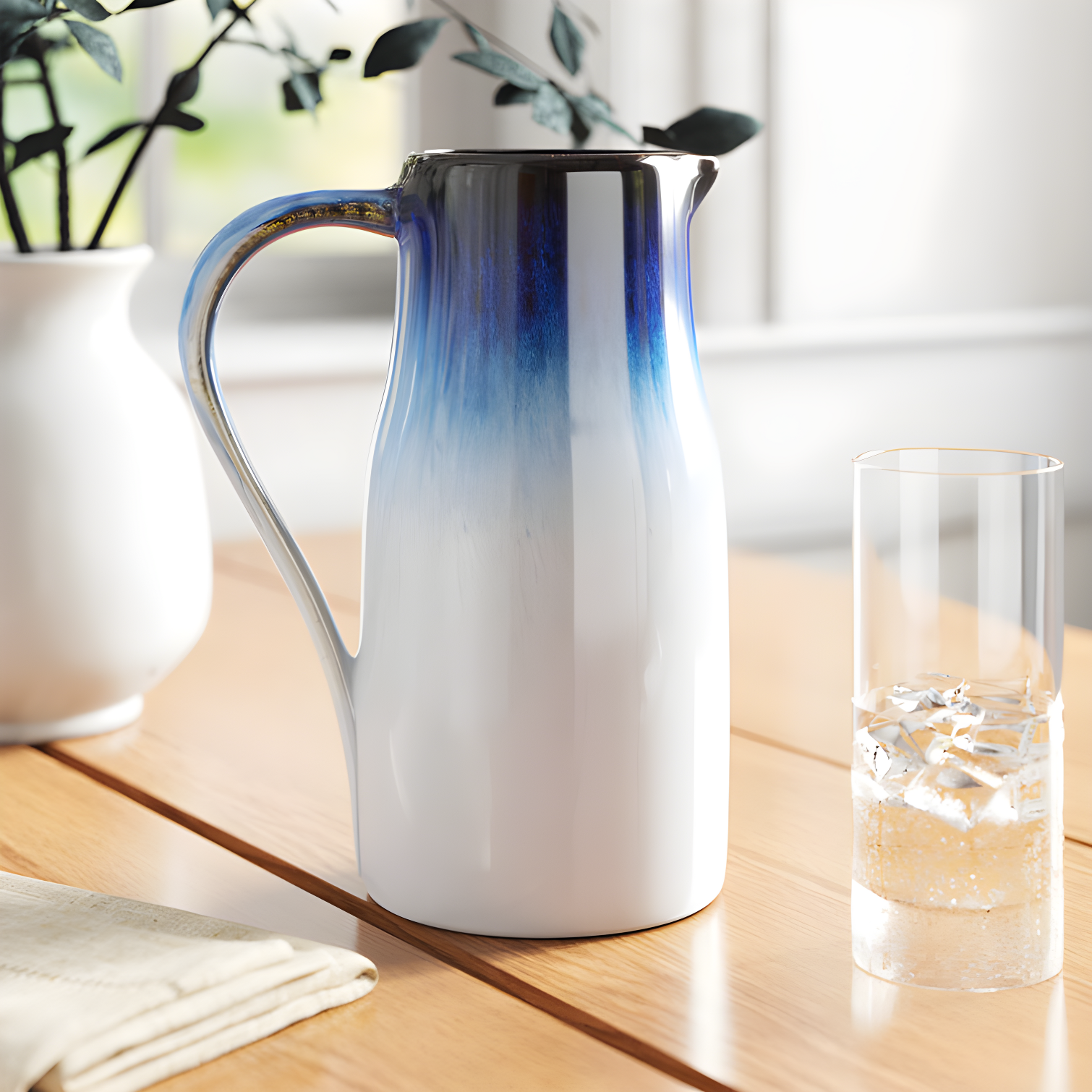 Champlain 64oz. Stoneware Pitcher