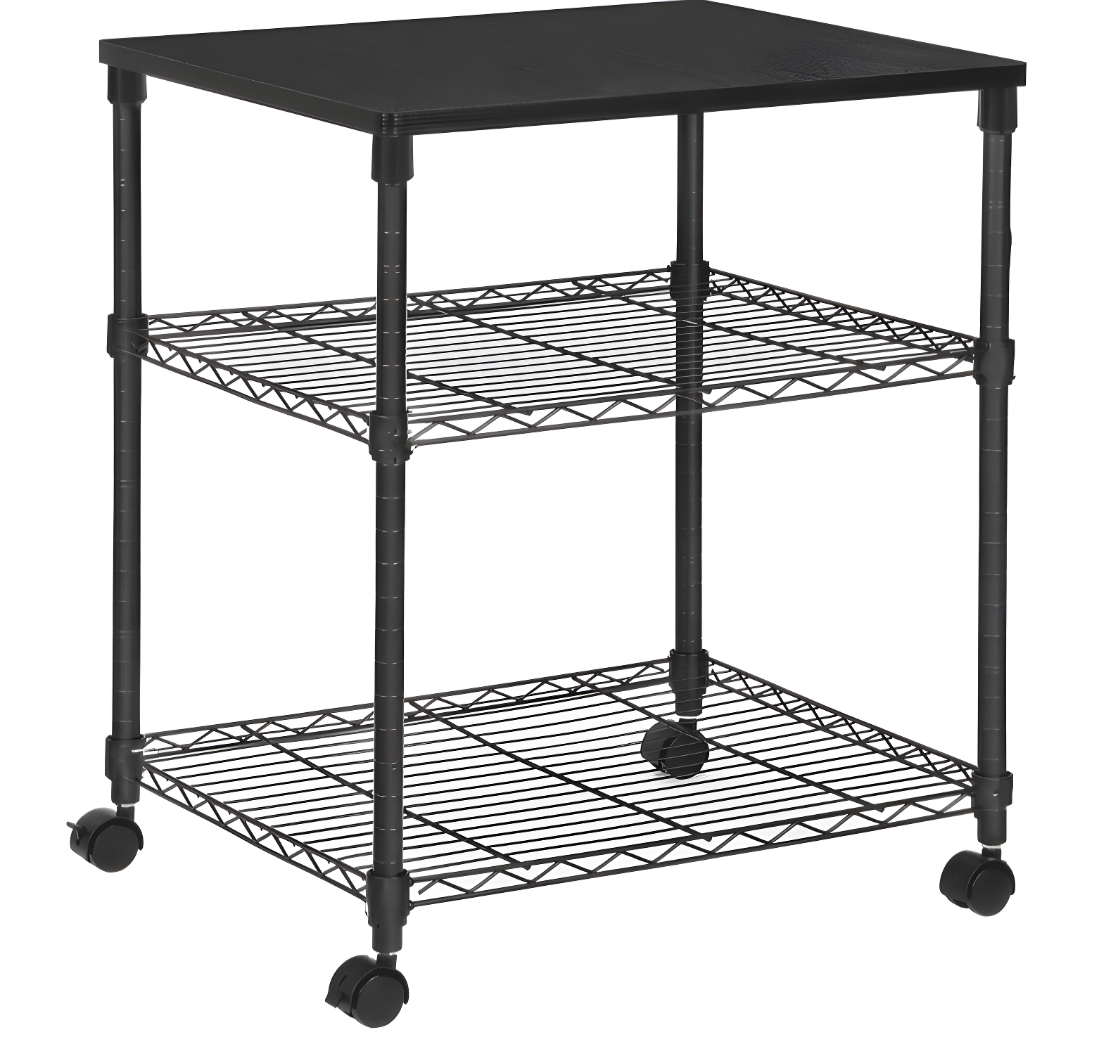 Zimtown Printer Stand Series / 3 Tier Printer Stand(Black)