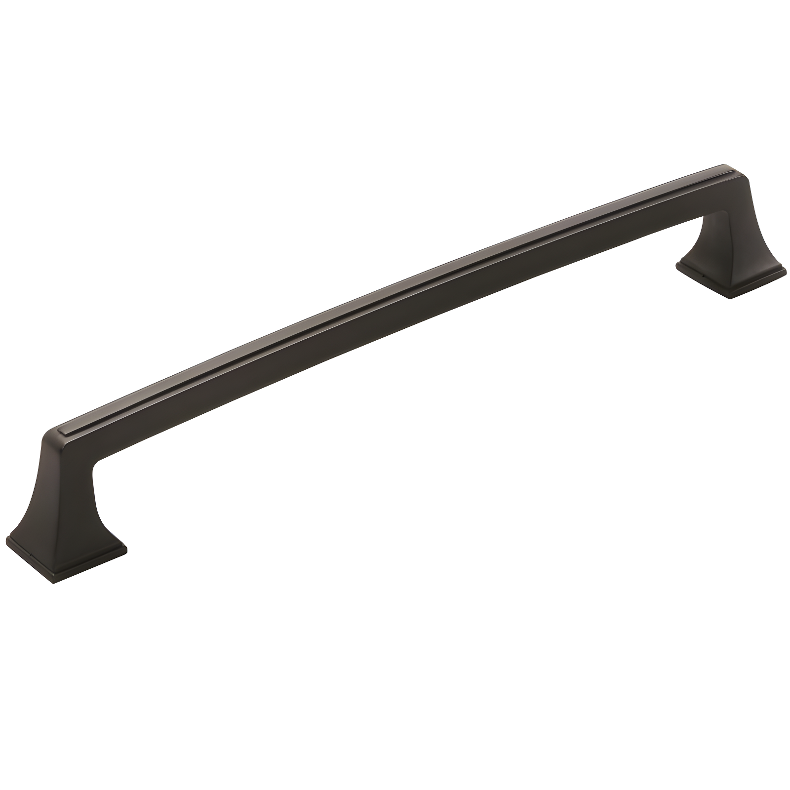 Amerock Mulholland 12 inch (305mm) Center-to-Center Black Bronze Appliance Pull