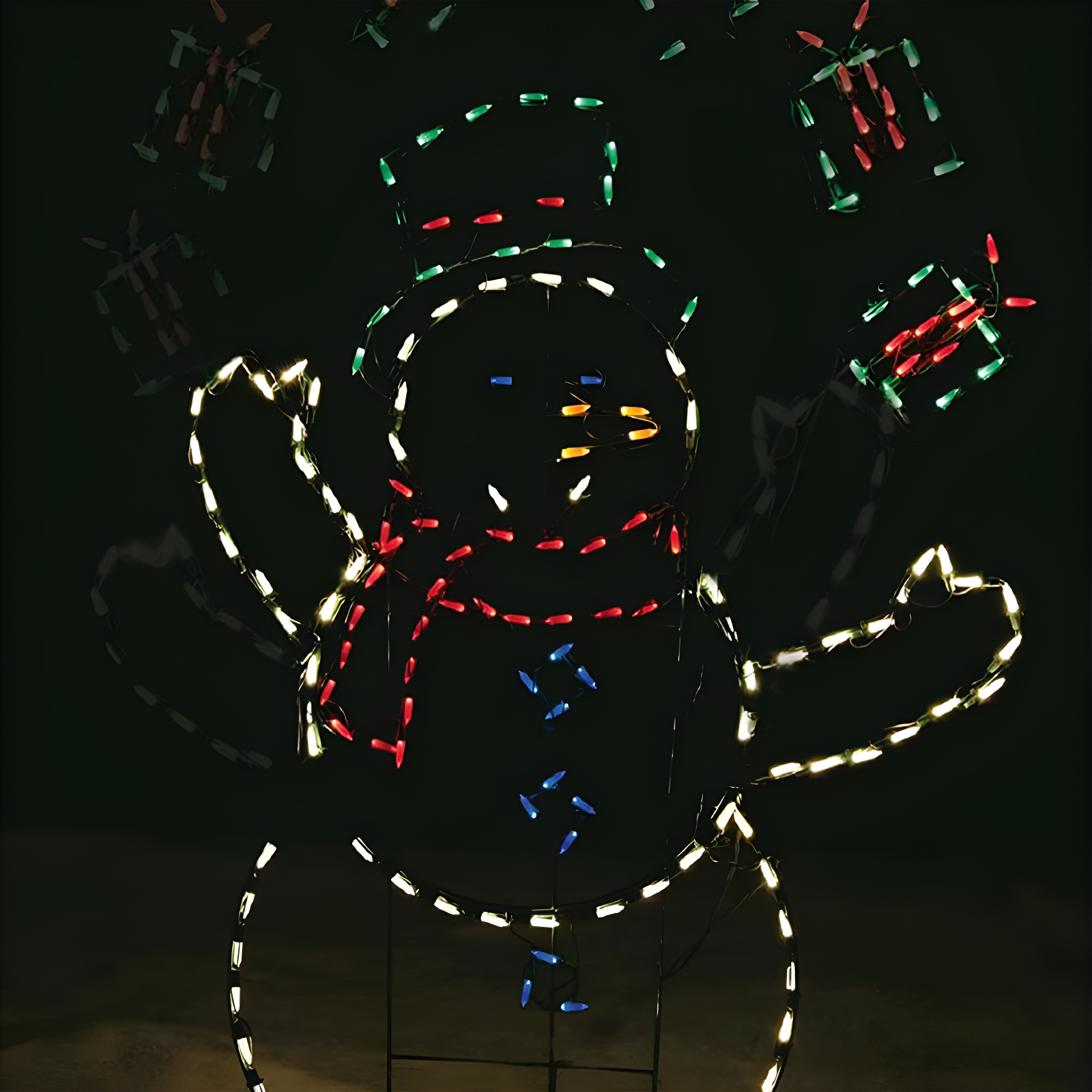 ProductWorks 60 In Pro-Line LED Animation Juggling Snowman Christmas Decoration
