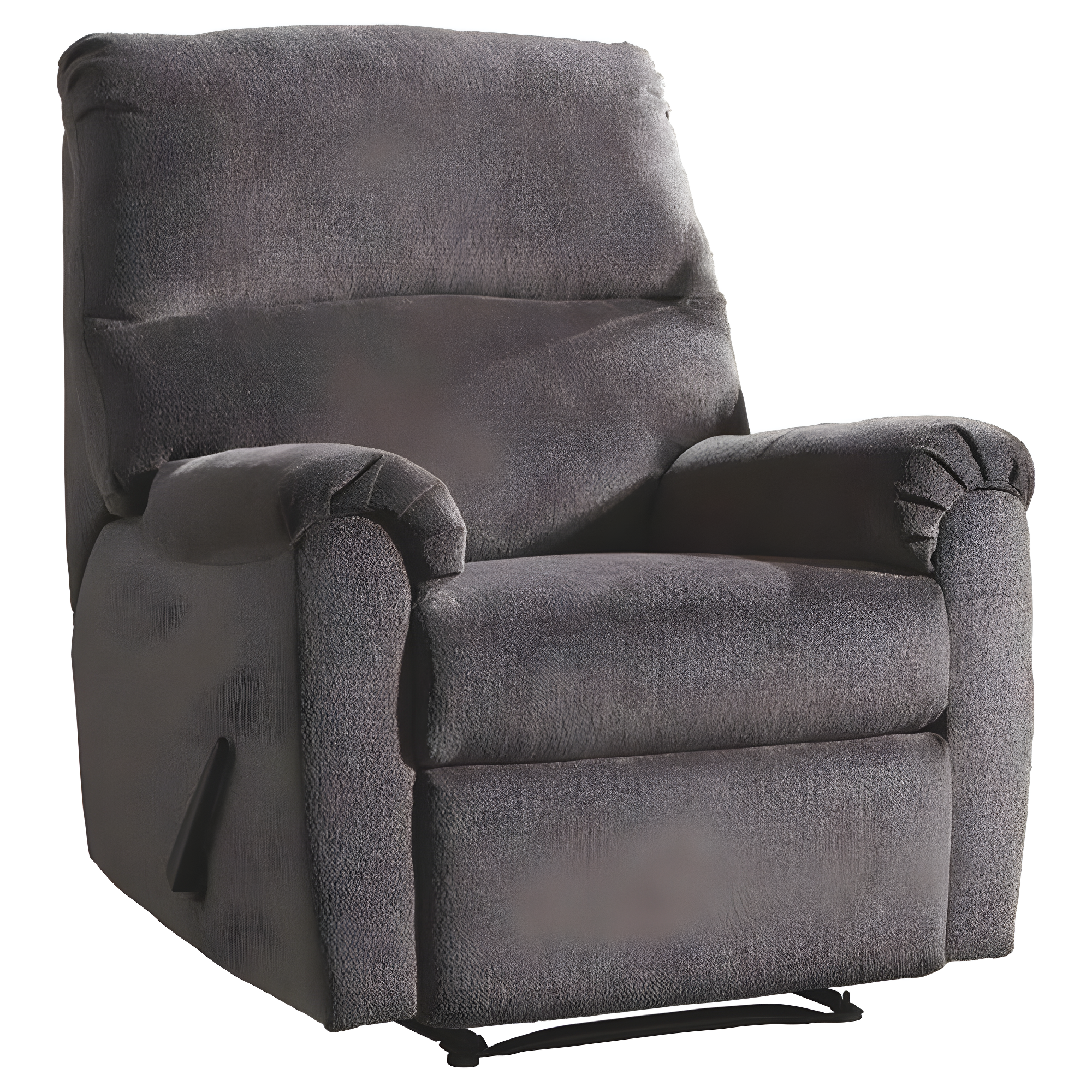 Signature Design by Ashley Nerviano Zero Wall Recliner in Gray