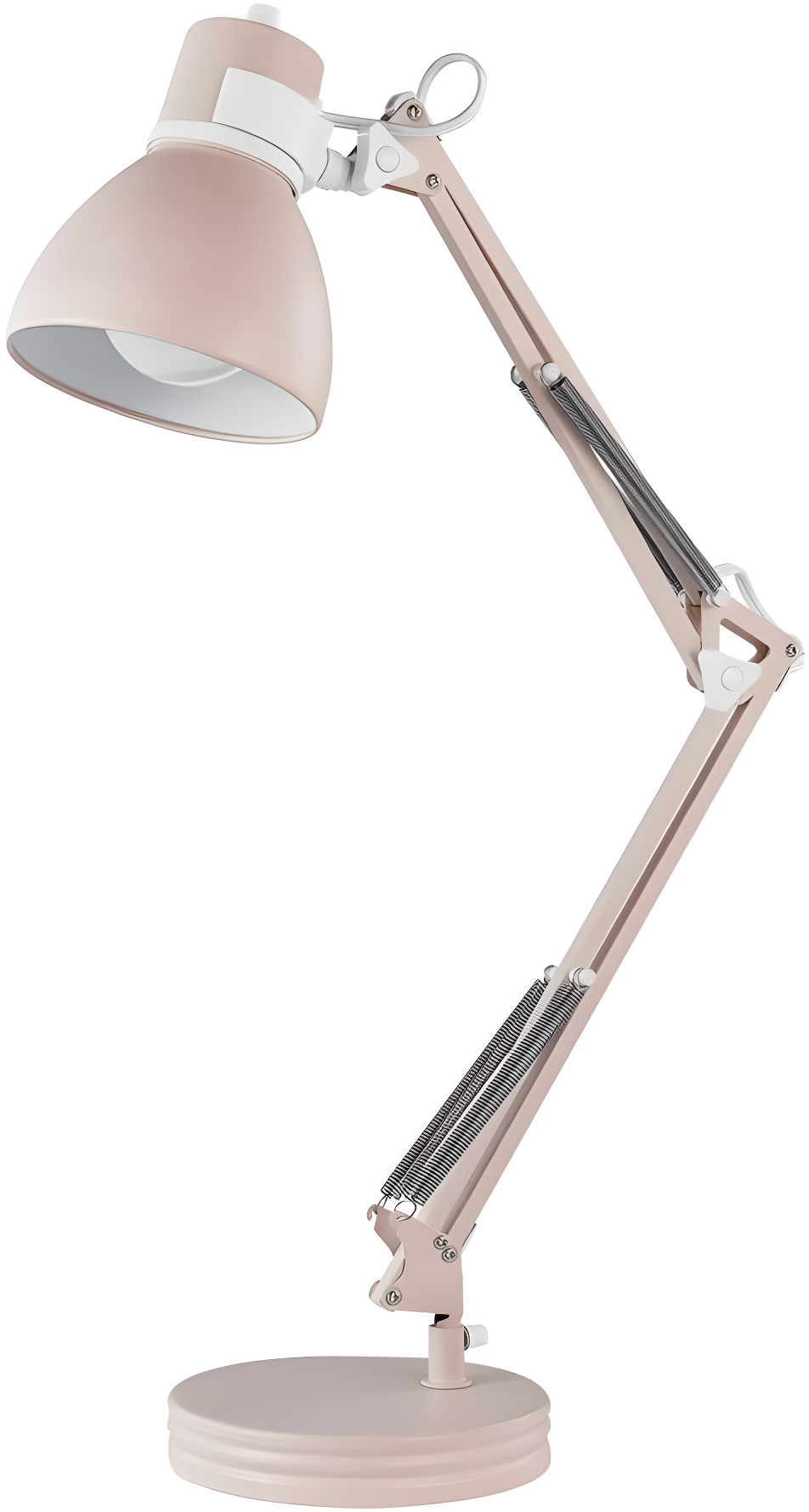 Globe Electric Architect 28" Matte Rose Swing Arm Desk Lamp