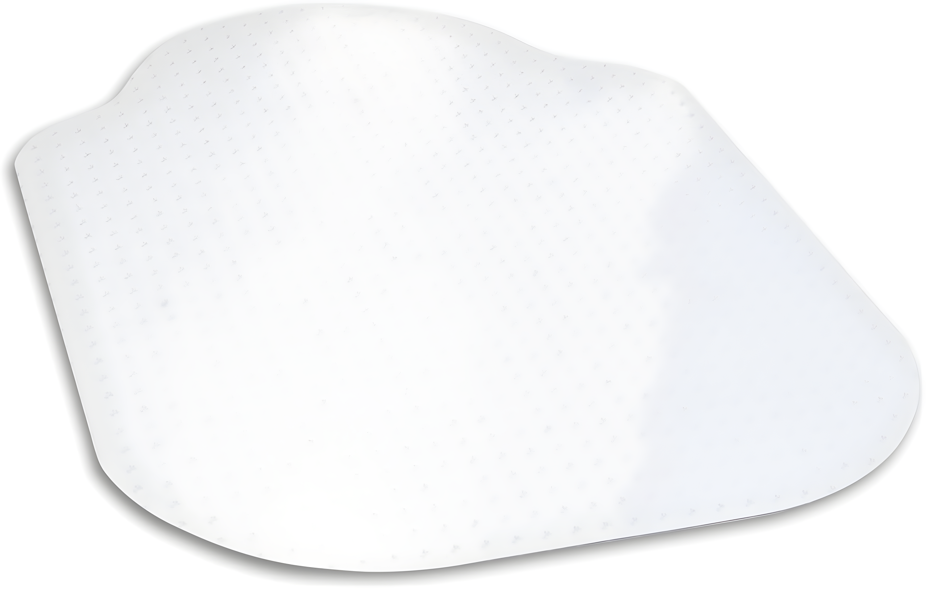 Evolve 36-in x 48-in Clear PVC Indoor Chair Mat