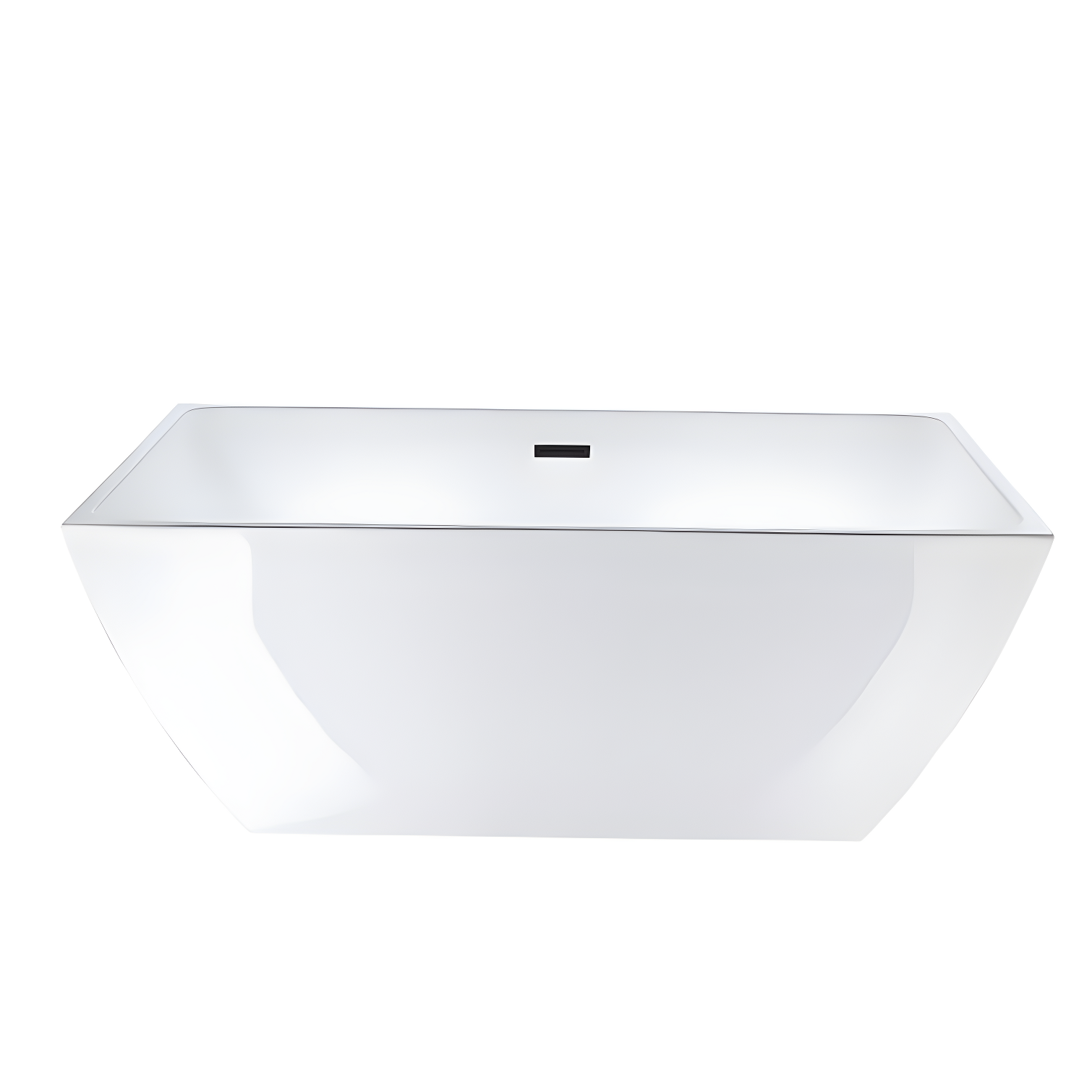 66.9" x 33" Freestanding Soaking Bathtub