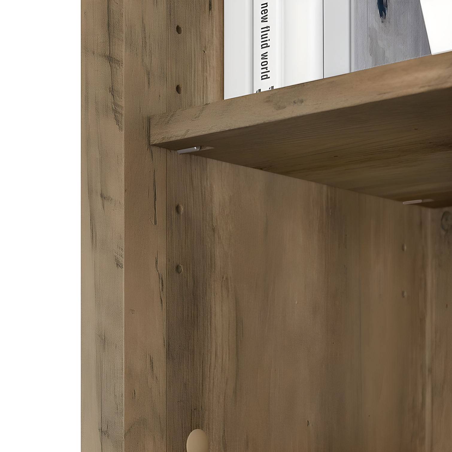 Khadesha 5 Shelf 63" Standard Bookcase