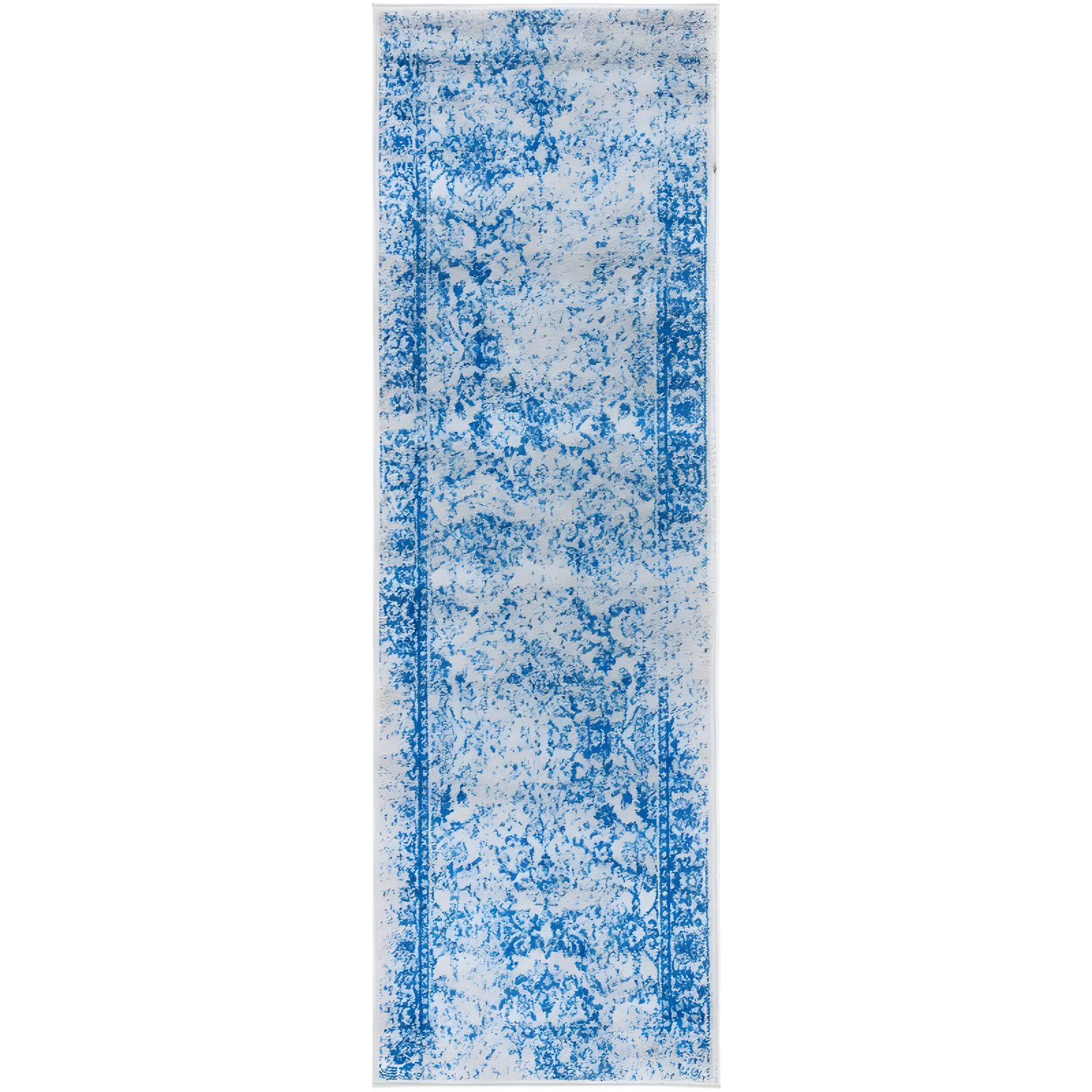 Adirondack ADR109 Machine Made Indoor Runner - Grey/Blue - 2'-1"x6' - Safavieh