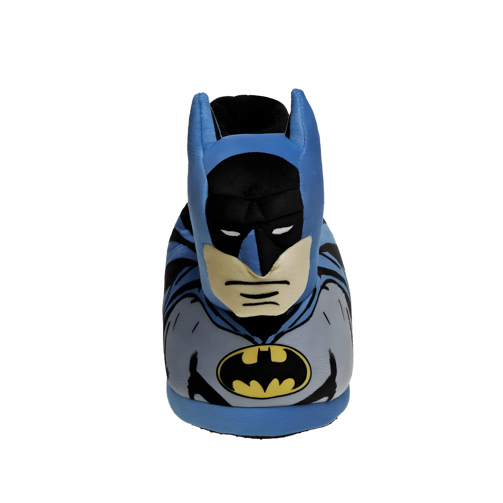 DC Comics Batman Toddler Boys Boys 3D Design Nylex Fabric Slippers - Blue Black, Size: 7-8